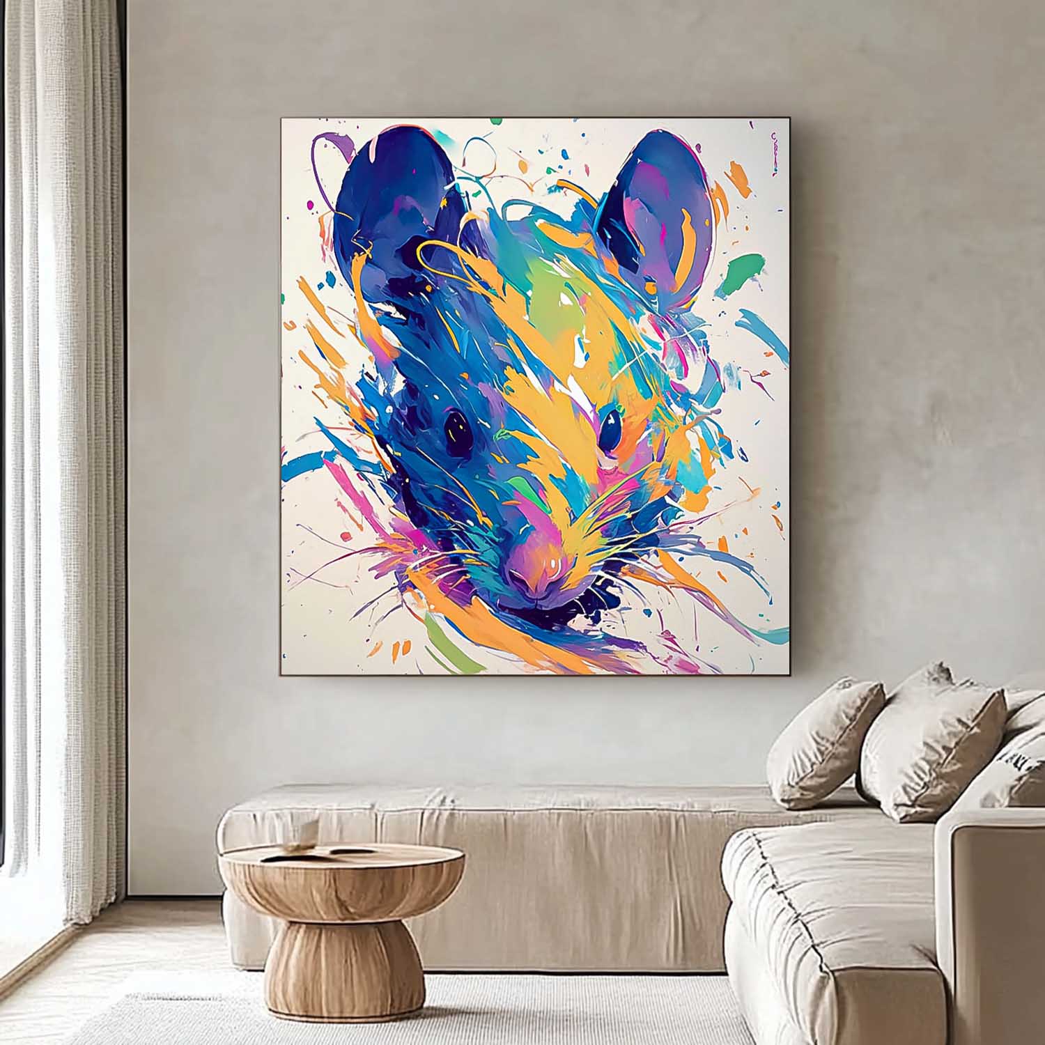 Animal Canvas Art AN098 - Neutralighting