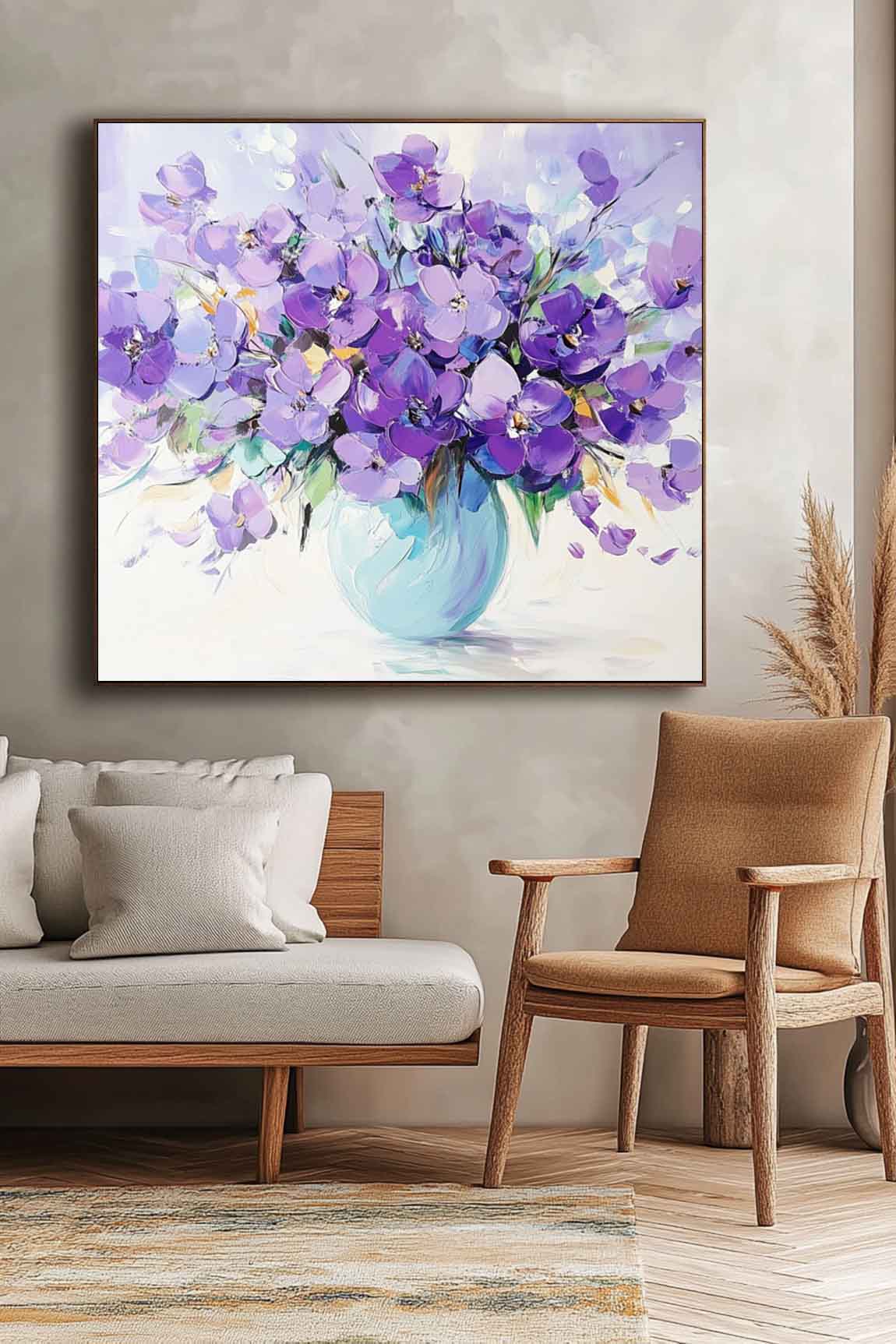 Flower Canvas Art FL198 - Neutralighting
