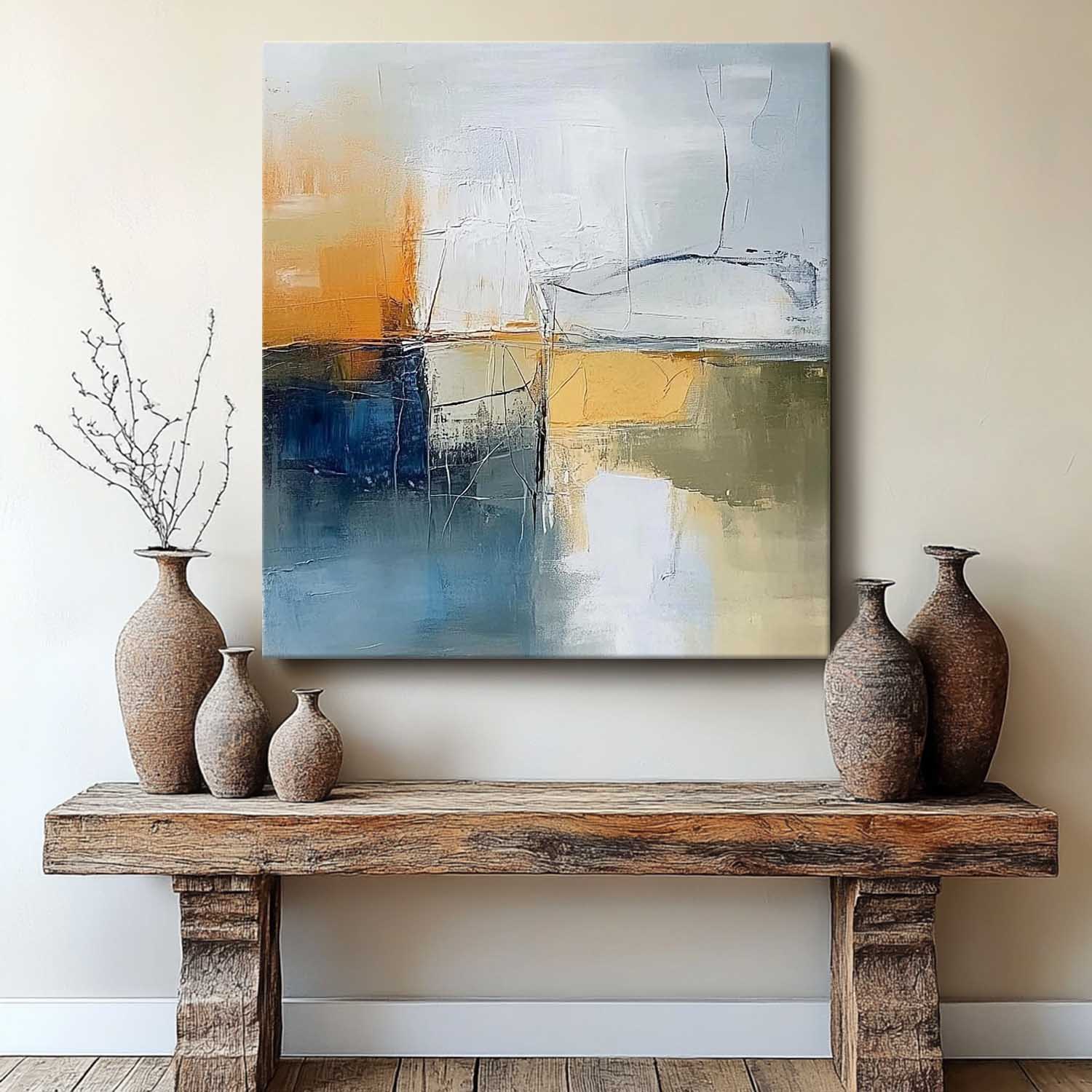 Wall Art Abstract Zen Minimalist Water