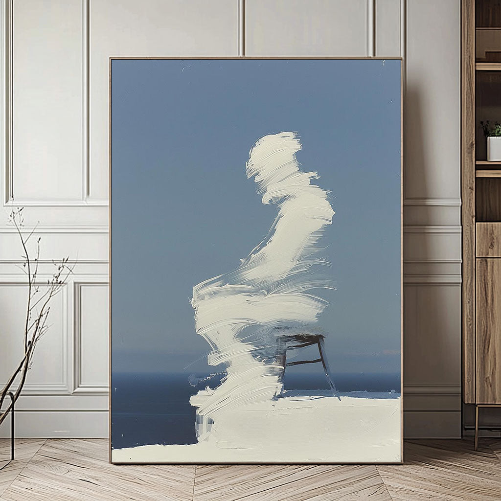 Wall Art Impasto Expressionist Understated