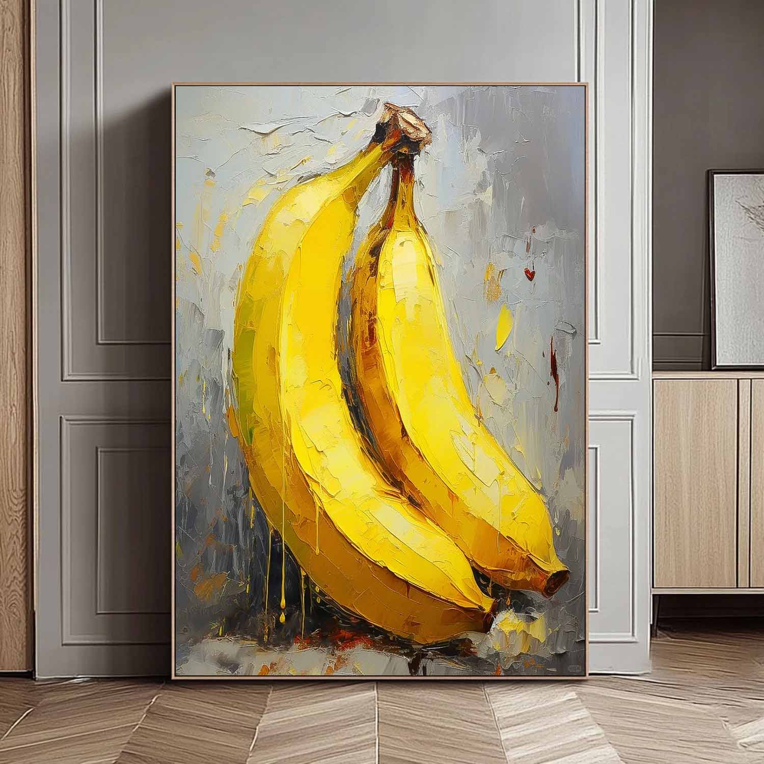 Abstract Canvas Art AB591 - Neutralighting