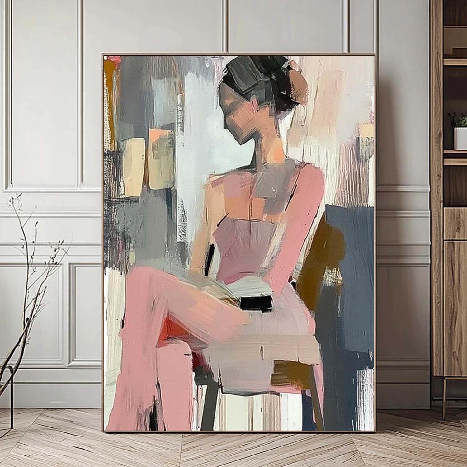 Wall Art People Expressionist Artistic Decor