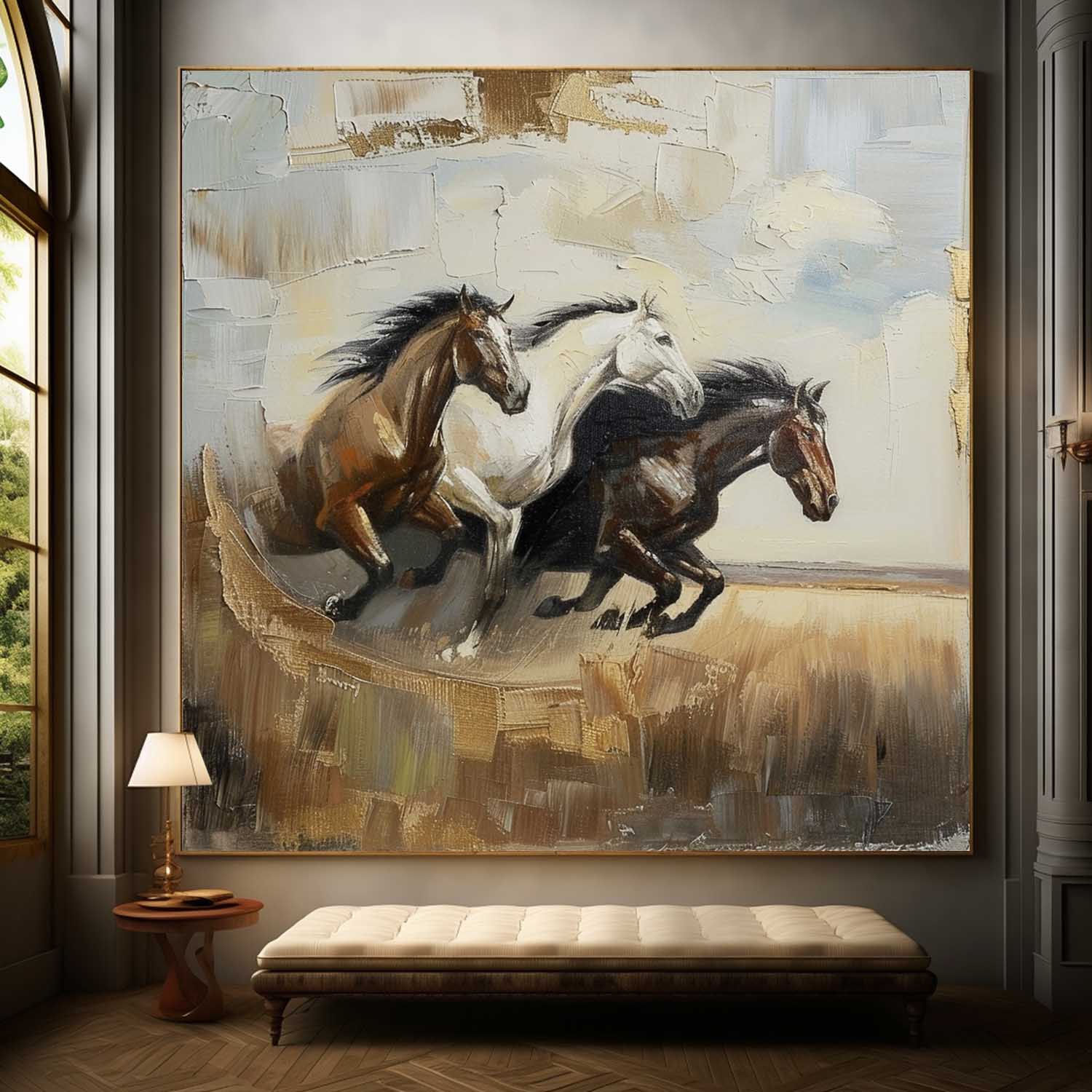 Wall Art Horse Painting