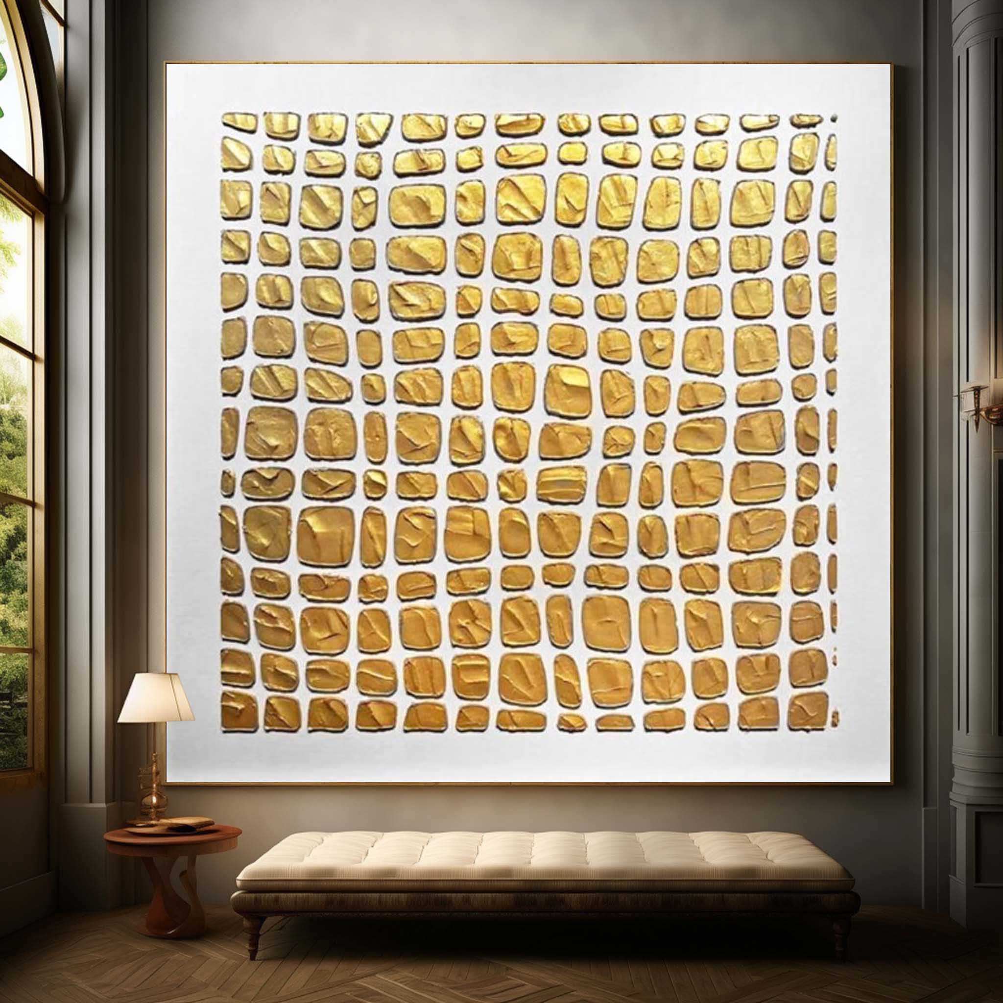 Plaster Art Texture Painting SG258 - Neutralighting