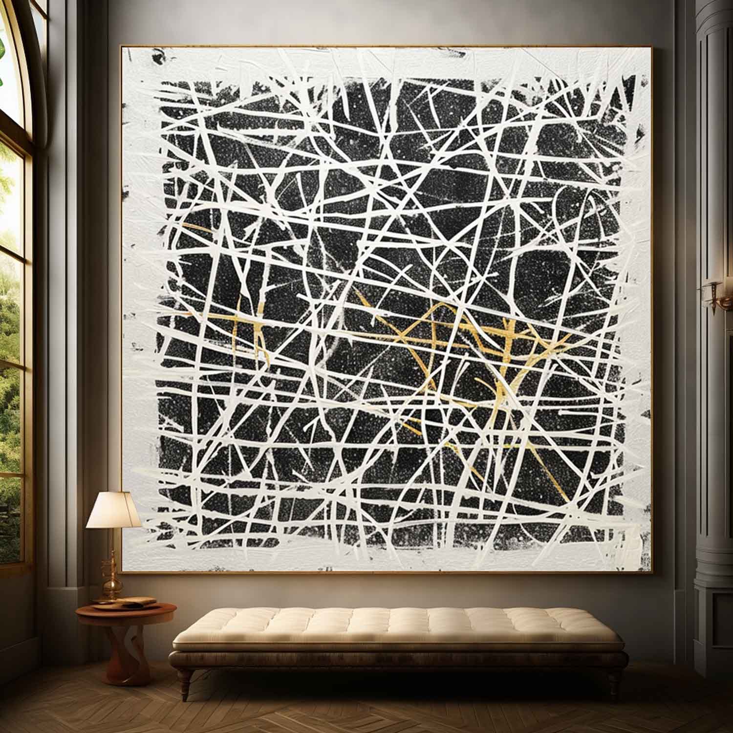 Abstract Expressionist Art AEA057 - Neutralighting