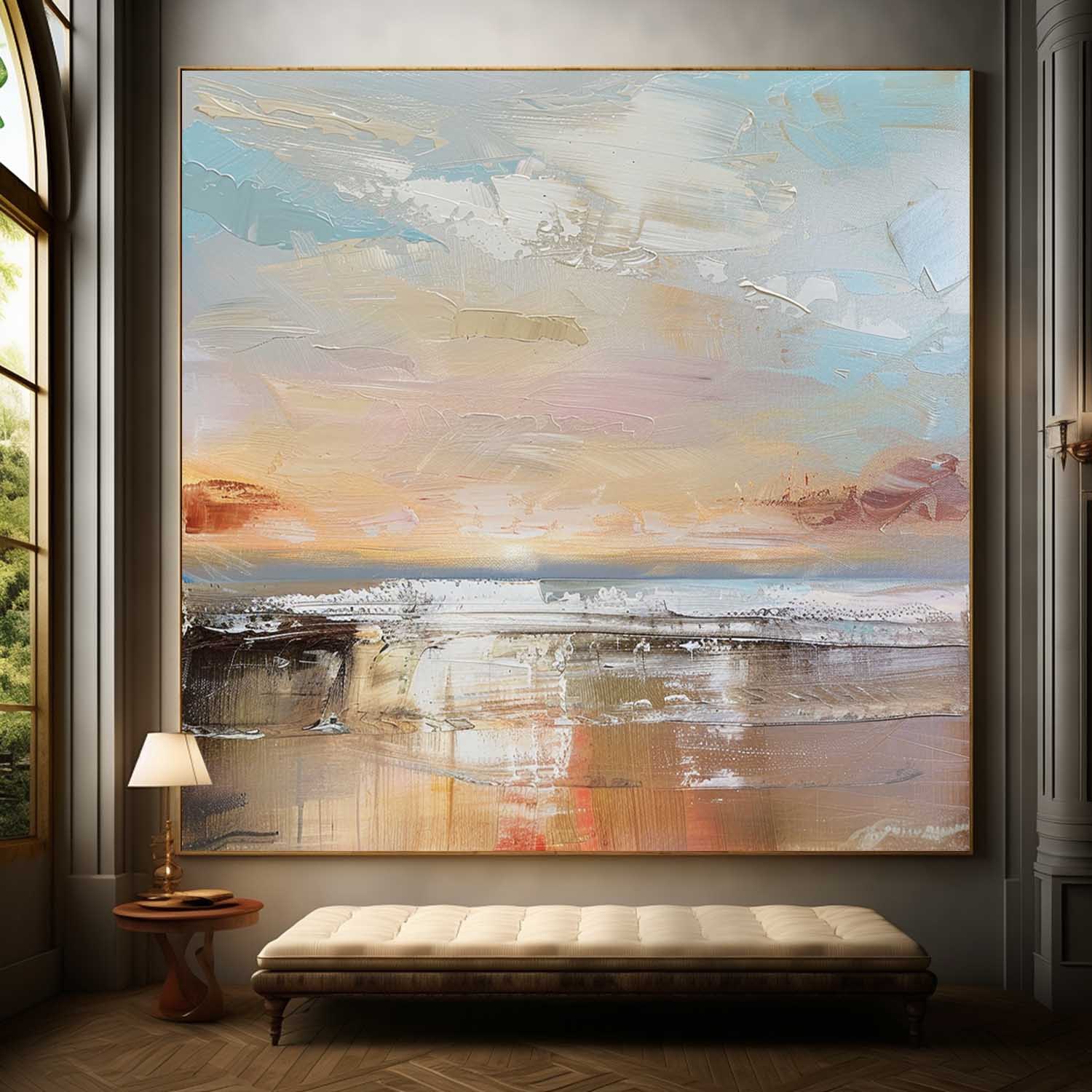 Wall Art Landscape Impressionist Coastal Serene