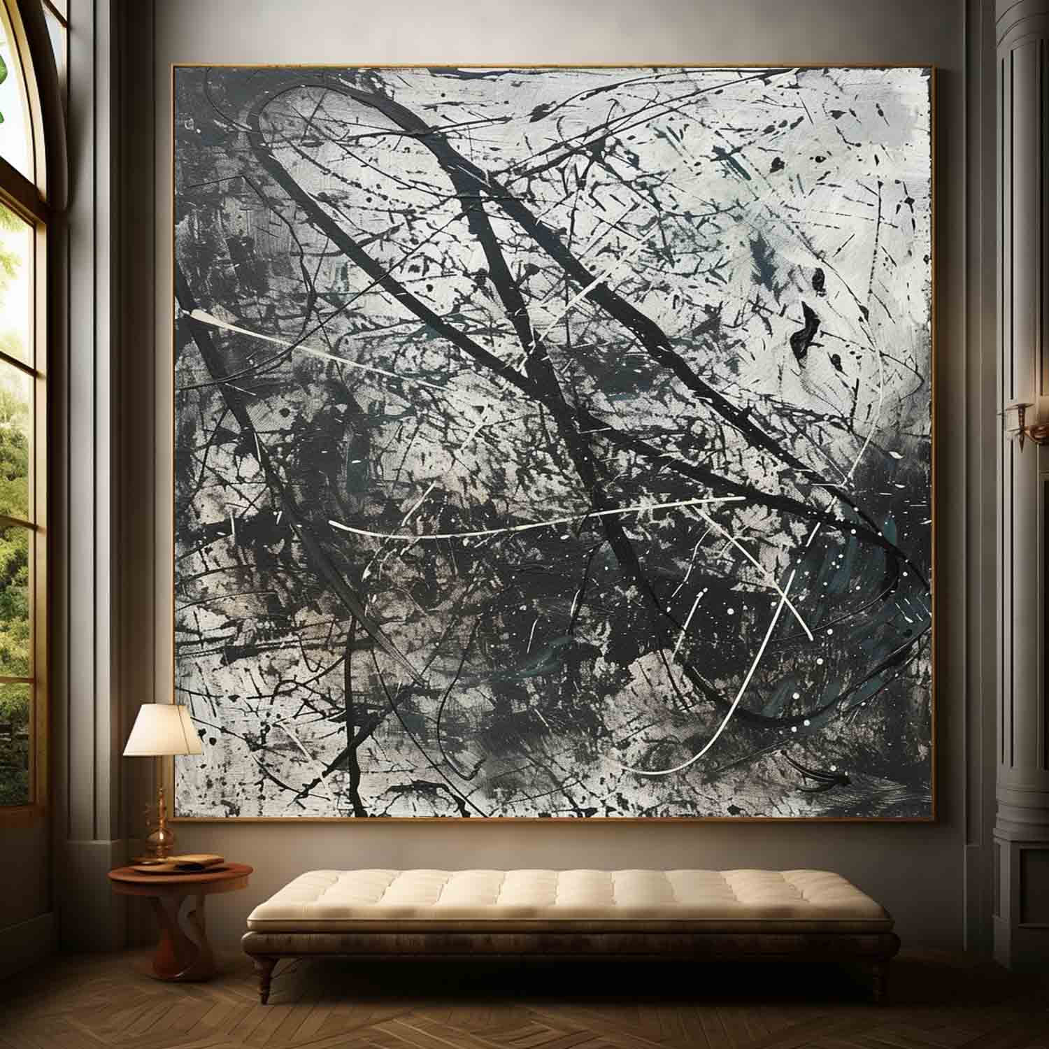 Abstract Expressionist Art AEA022 - Neutralighting