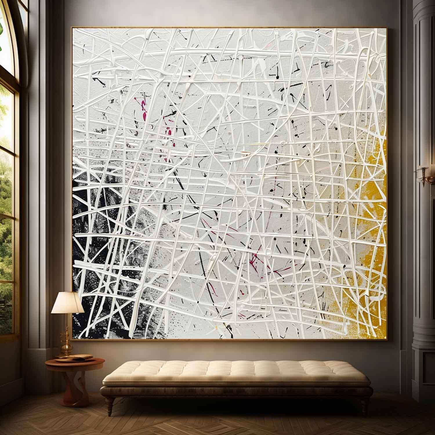 Abstract Expressionist Art AEA058 - Neutralighting