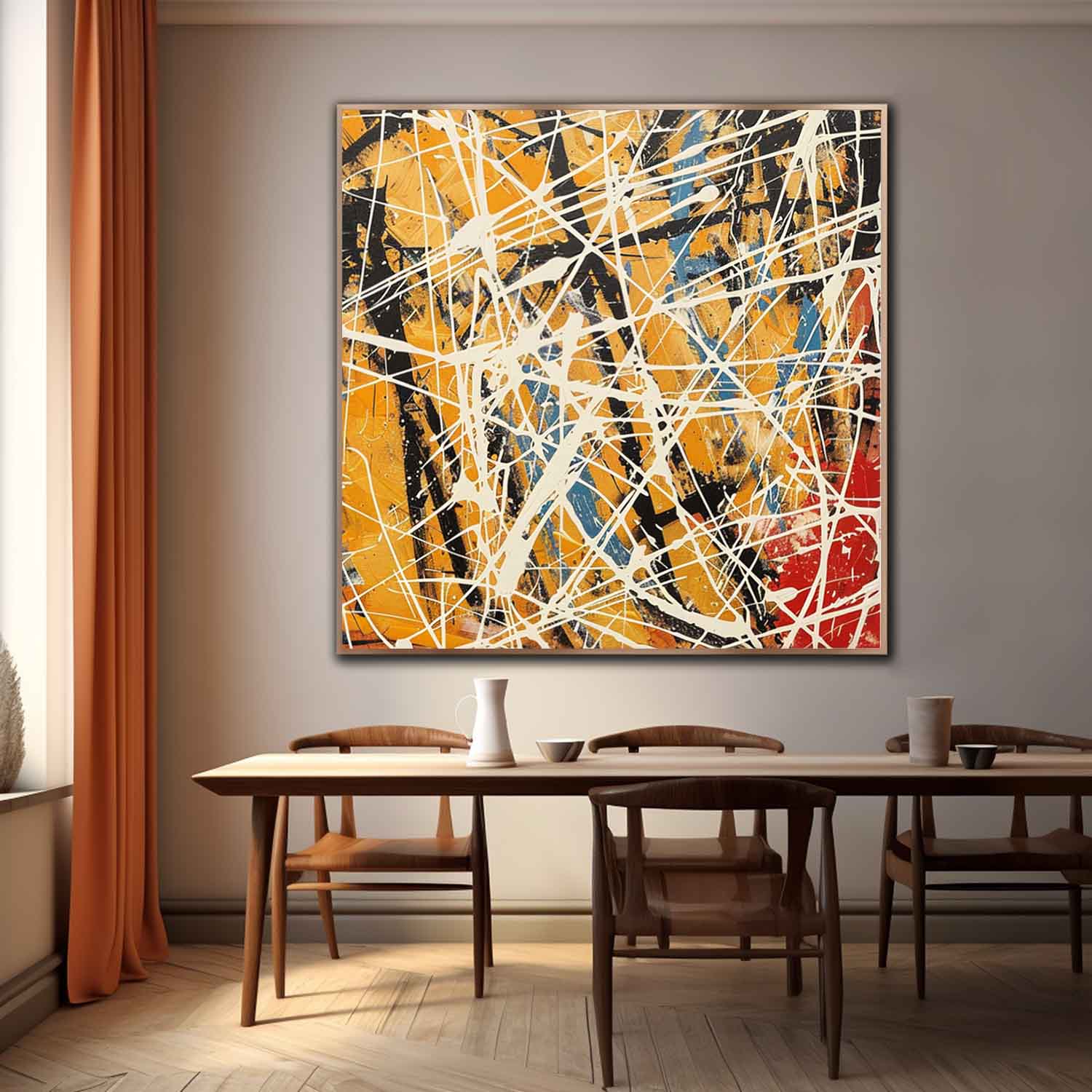 Abstract Expressionist Art AEA046 - Neutralighting