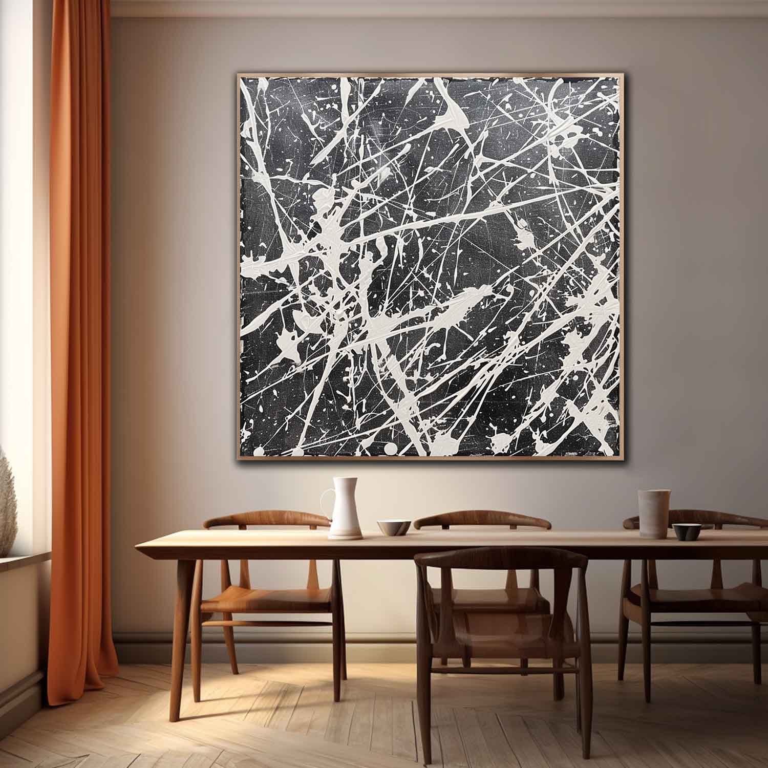 Wall Art Energetic Street Art Inspired Chaotic