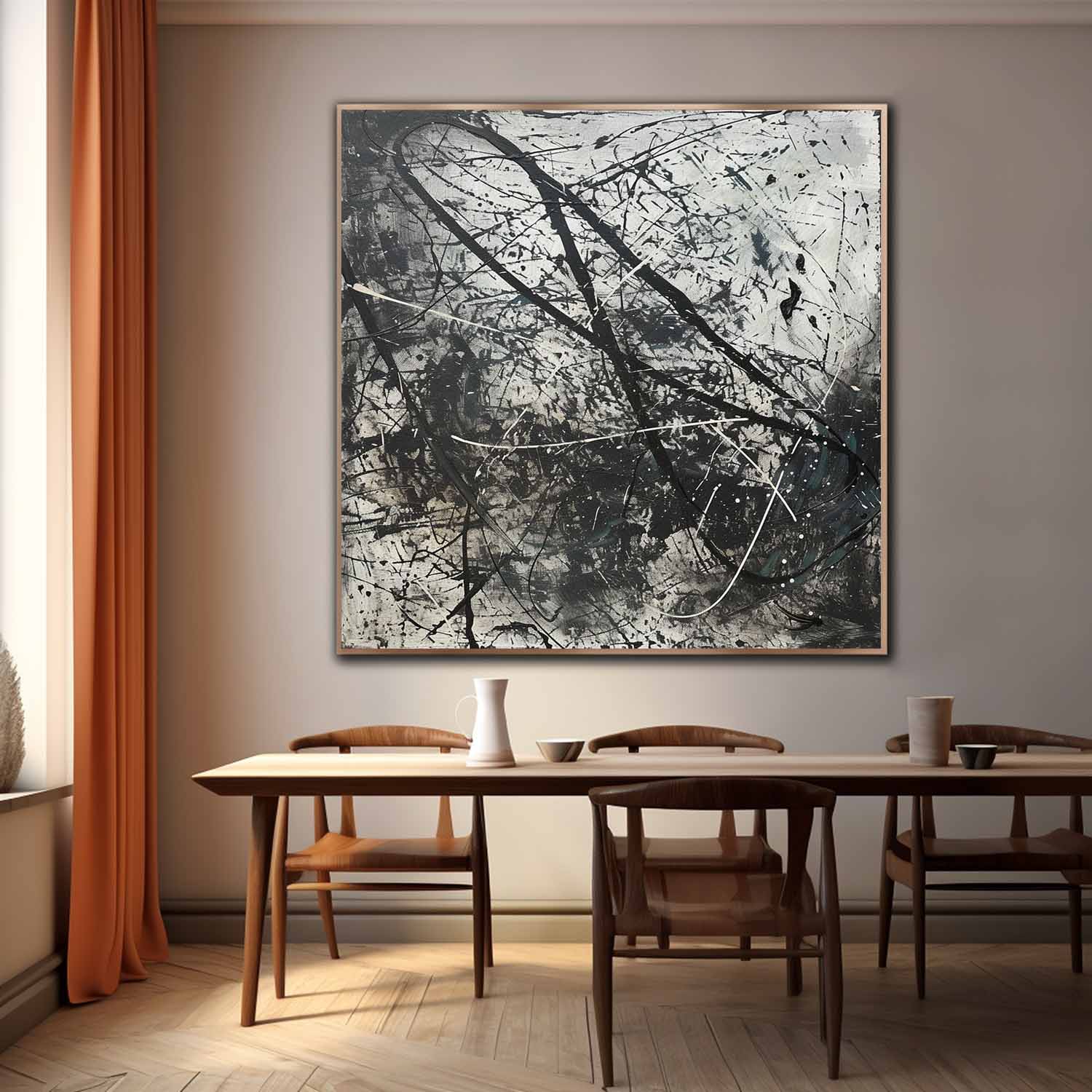 Abstract Expressionist Art AEA022 - Neutralighting