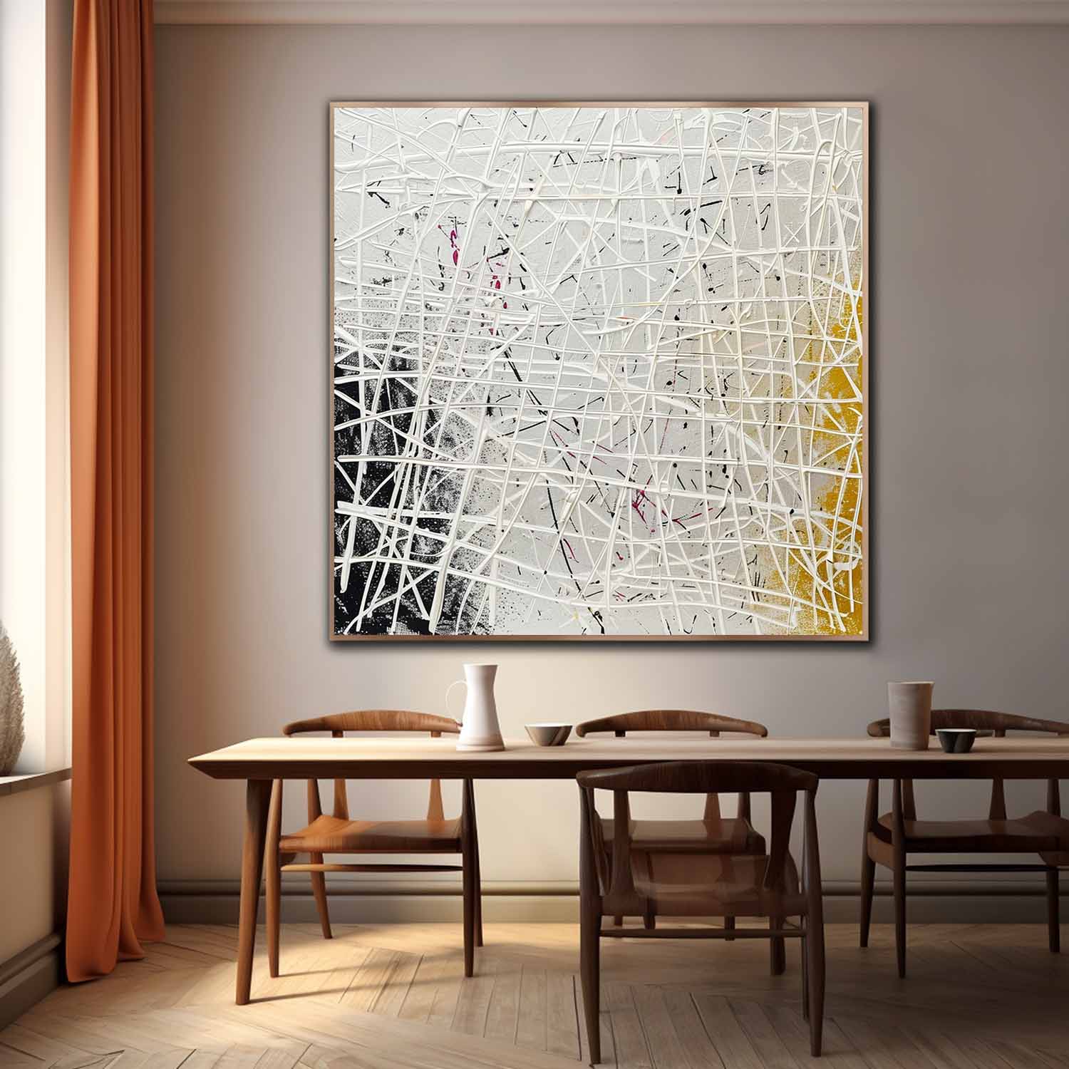 Abstract Expressionist Art AEA058 - Neutralighting