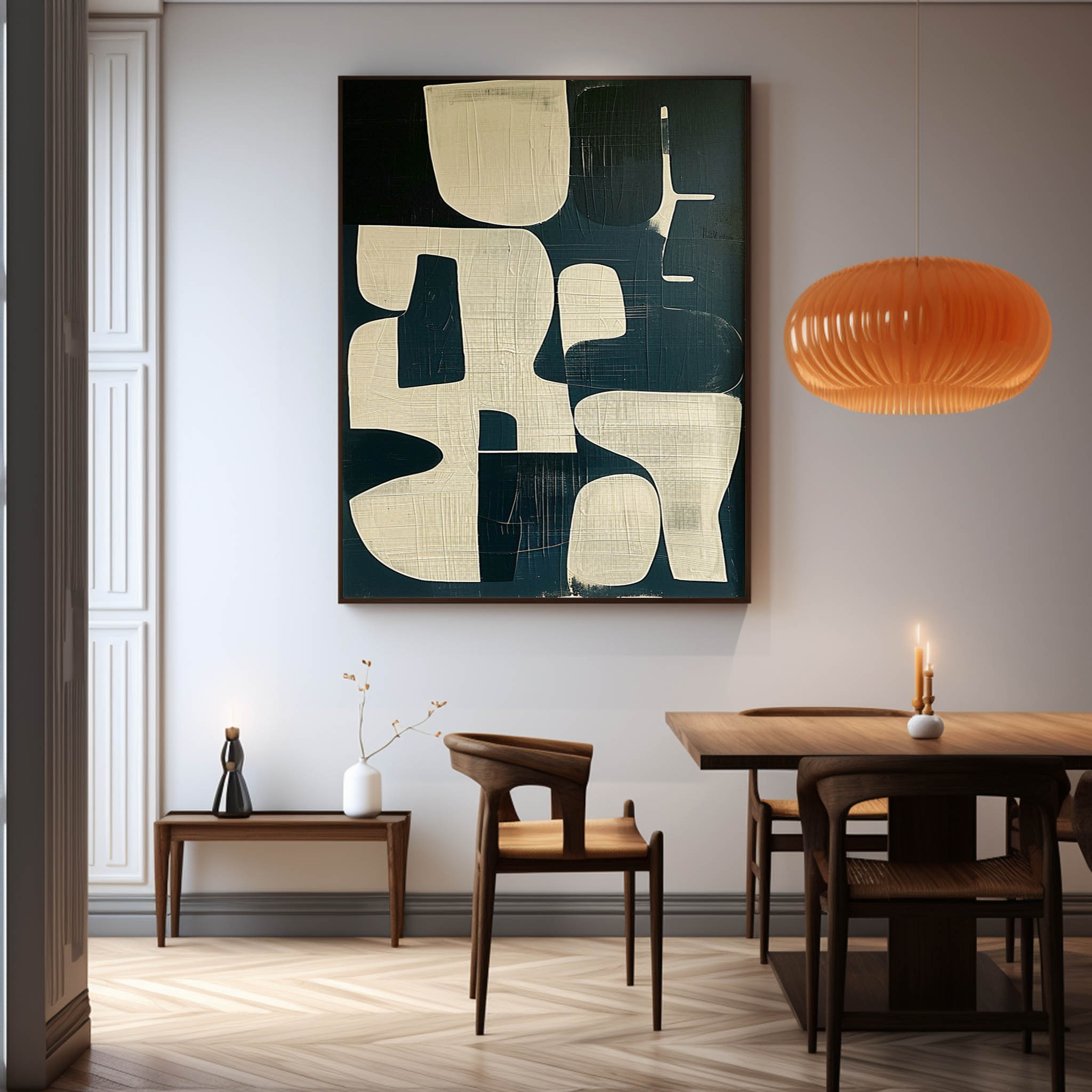 Wall Art Wabi-Sabi Serene Calm Abstract