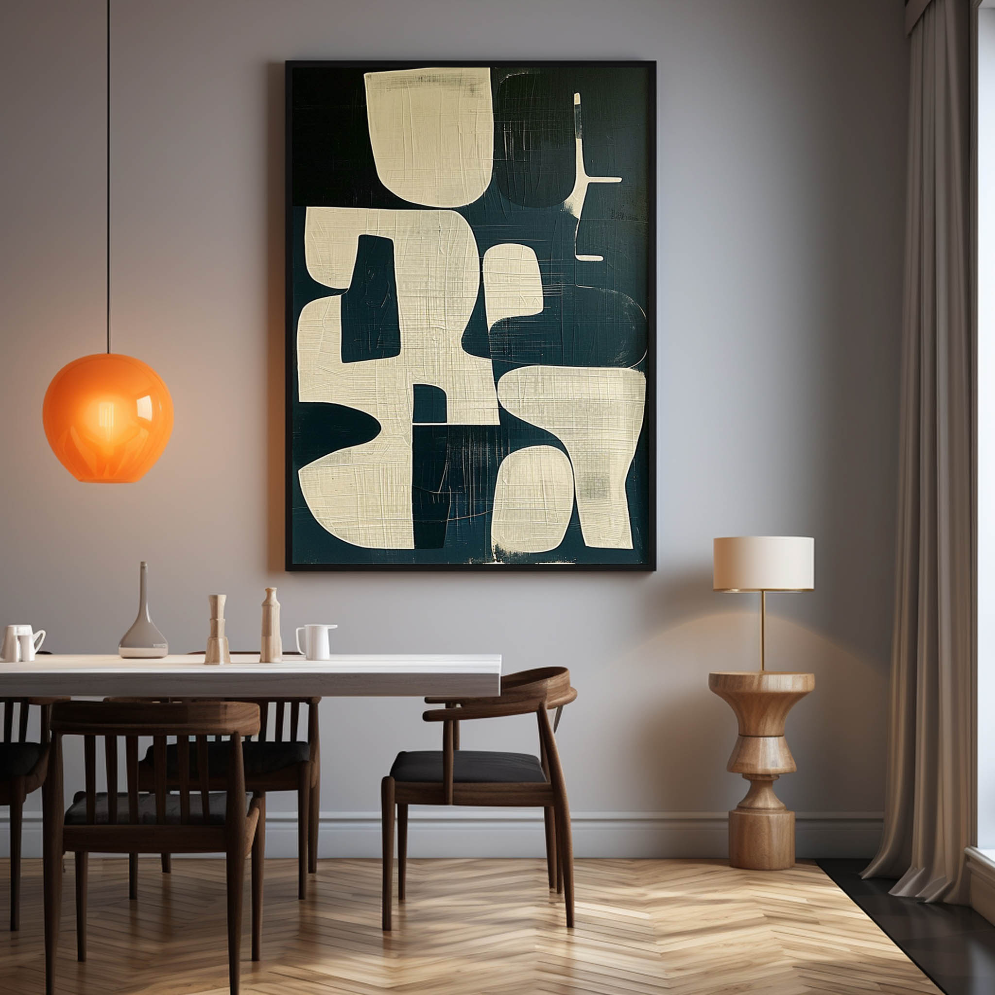 Wall Art Wabi-Sabi Serene Calm Abstract
