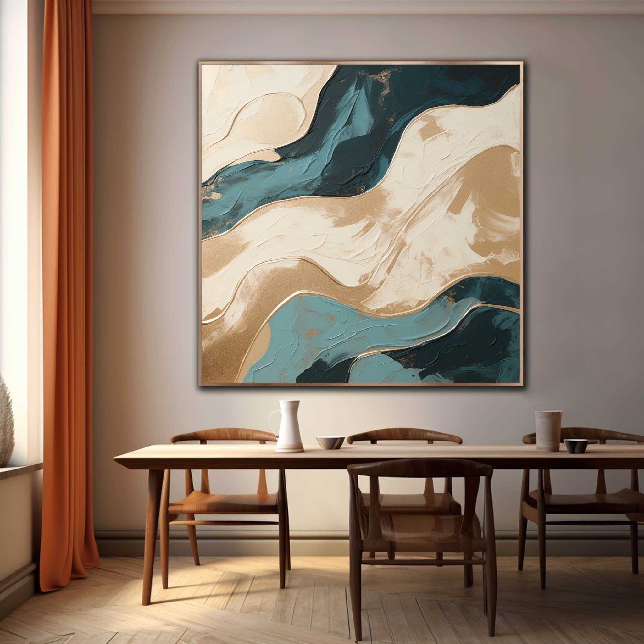 Plaster Art Texture Painting SG254 - Neutralighting