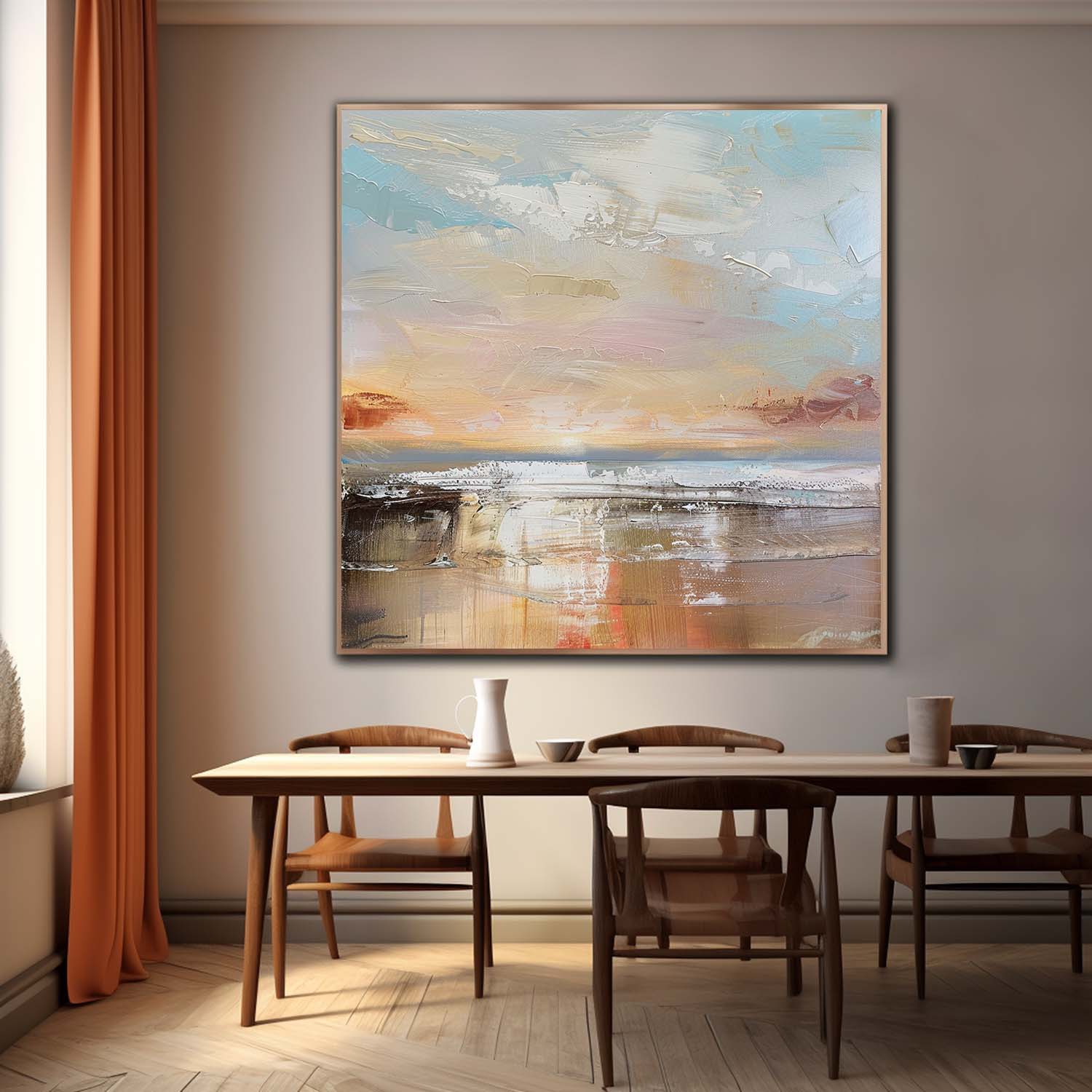 Wall Art Landscape Impressionist Coastal Serene