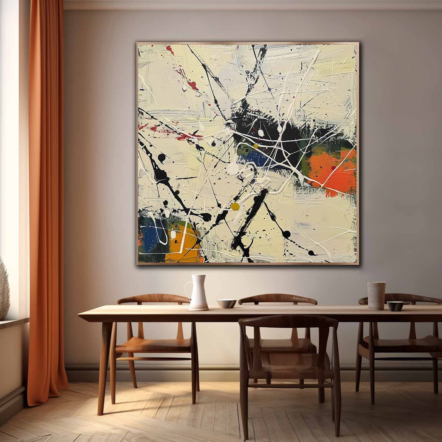 Abstract Expressionist Art AEA010 - Neutralighting