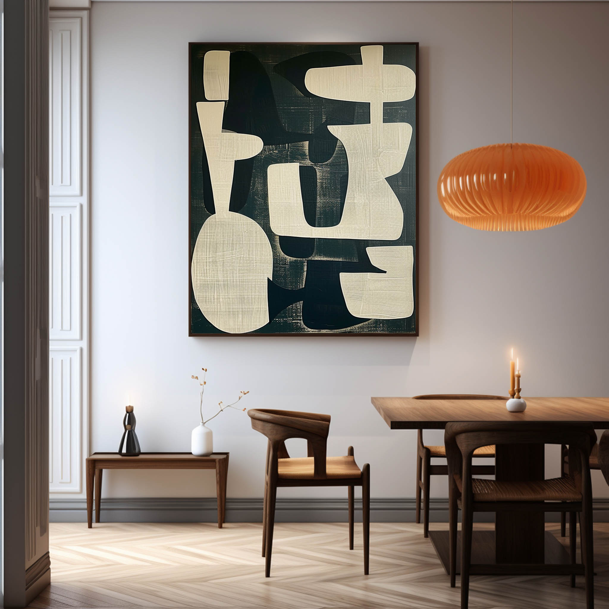 Wall Art Wabi-Sabi Neutral Modern Elegant