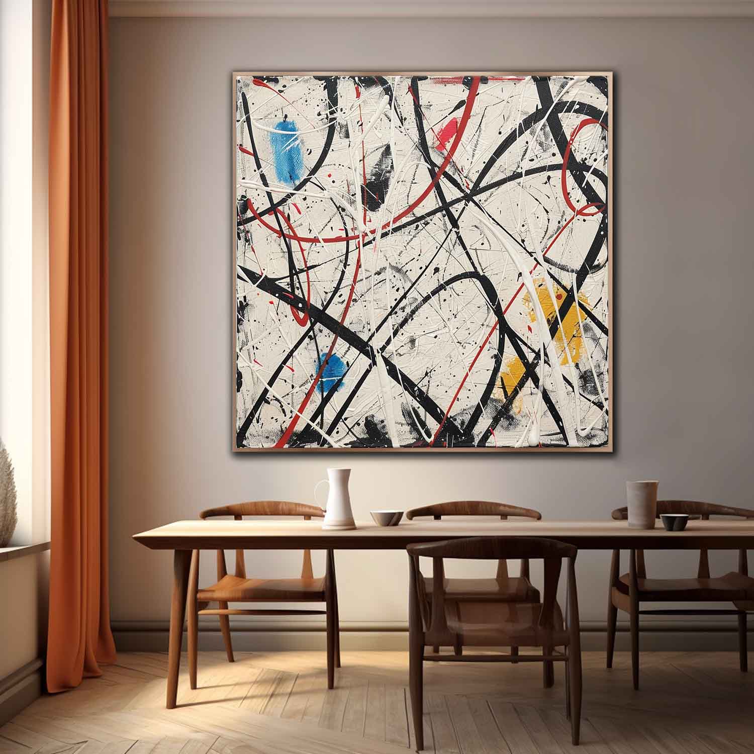 Abstract Expressionist Art AEA043 - Neutralighting