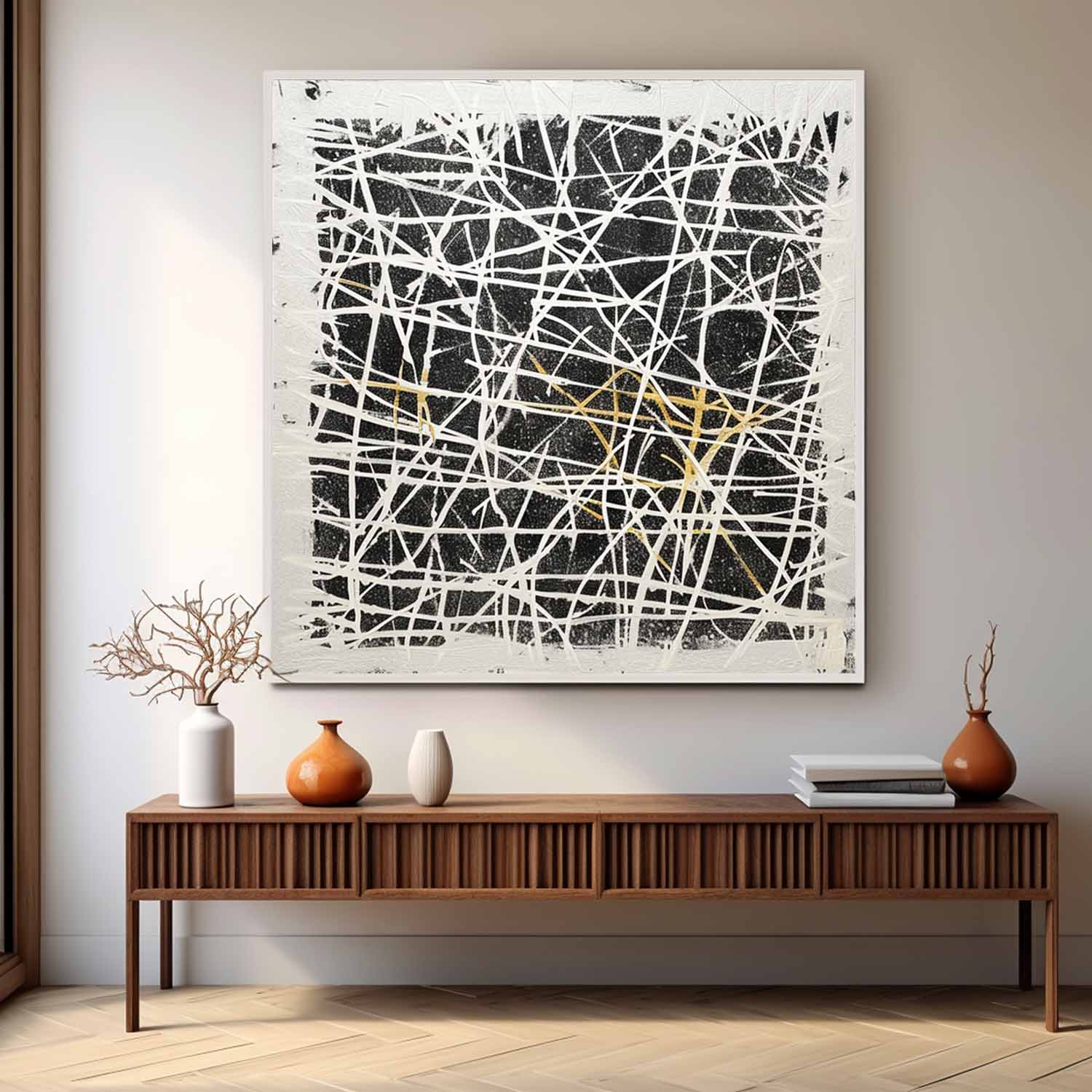 Abstract Expressionist Art AEA057 - Neutralighting