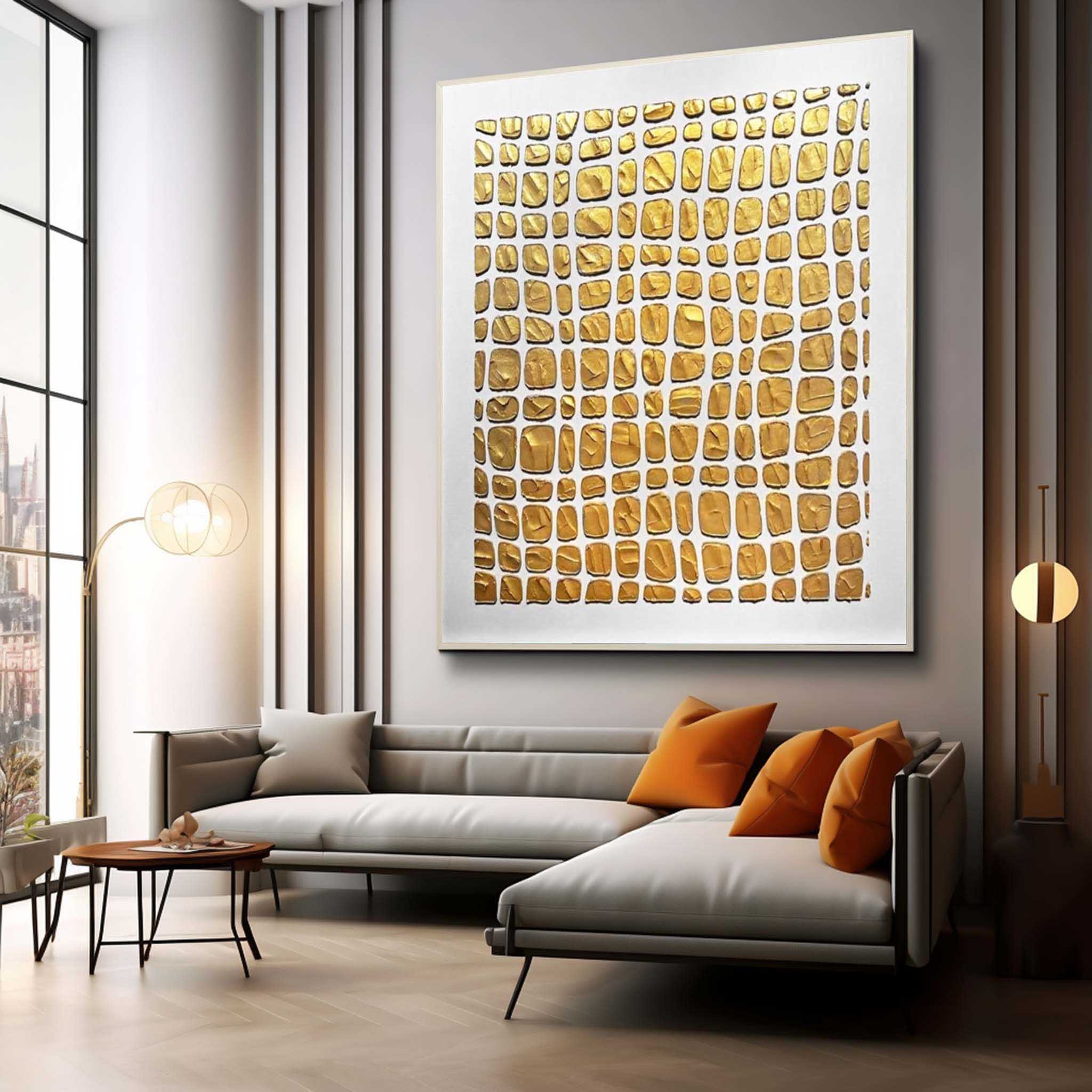 Plaster Art Texture Painting SG258 - Neutralighting