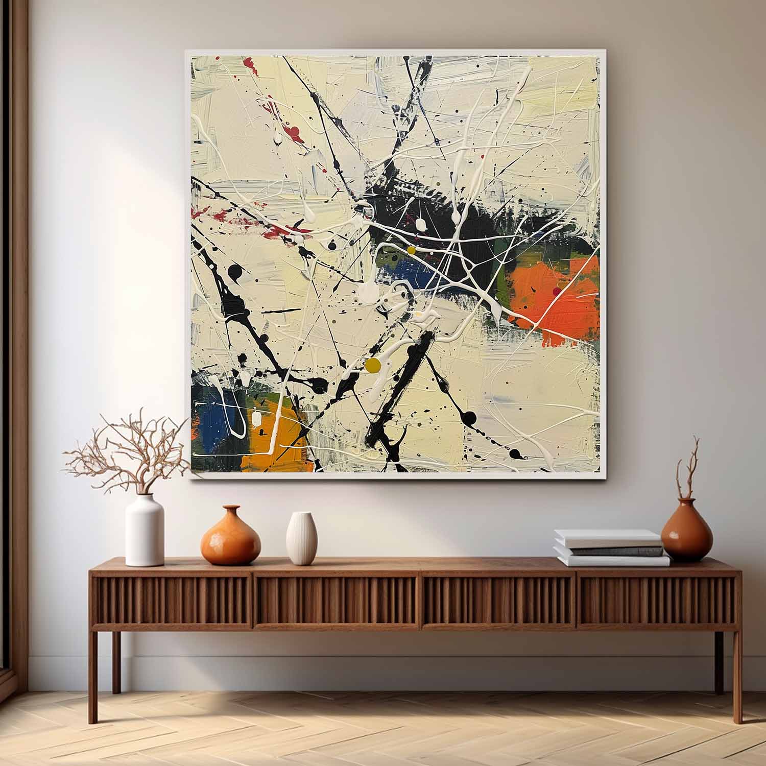Abstract Expressionist Art AEA010 - Neutralighting