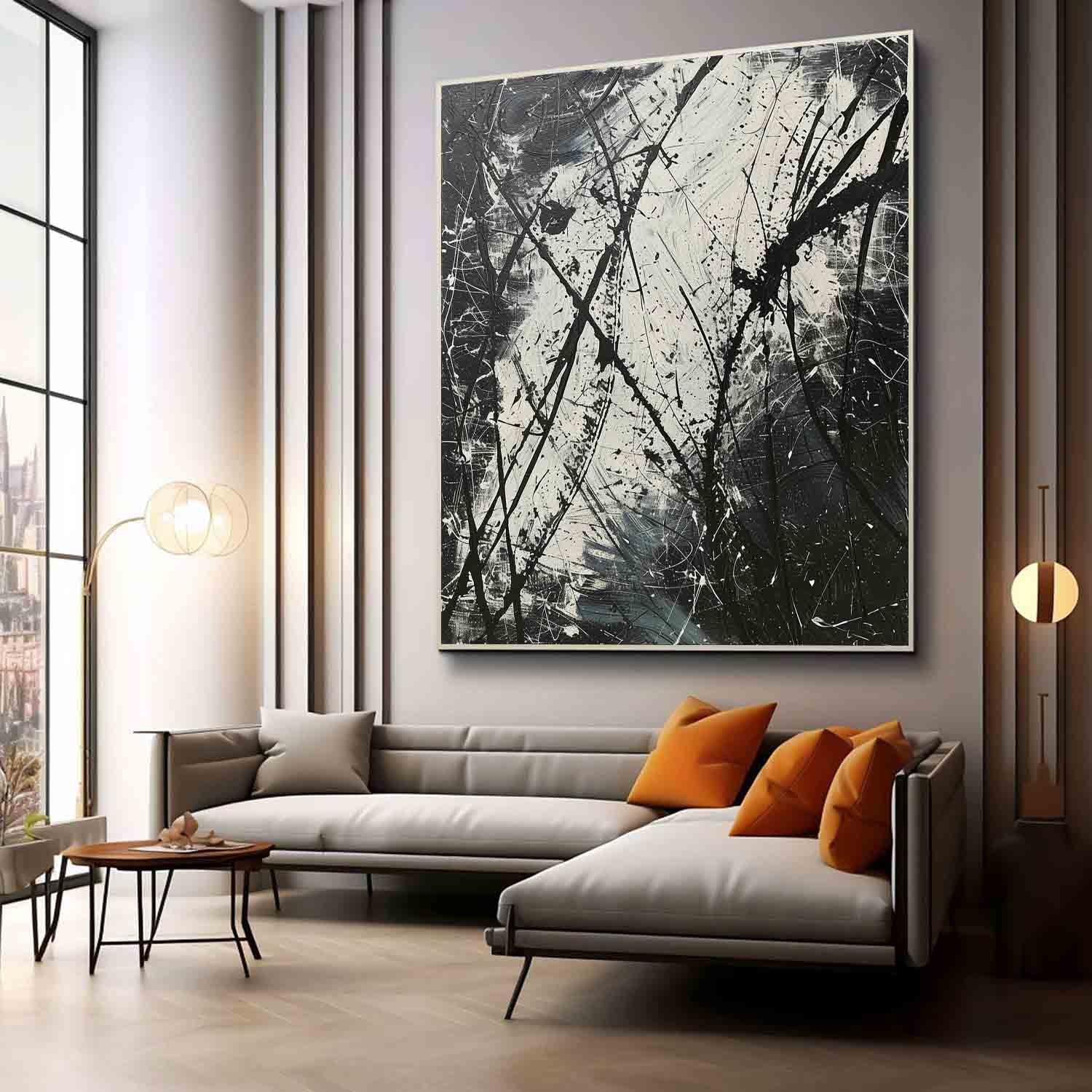 Abstract Expressionist Art AEA002 - Neutralighting