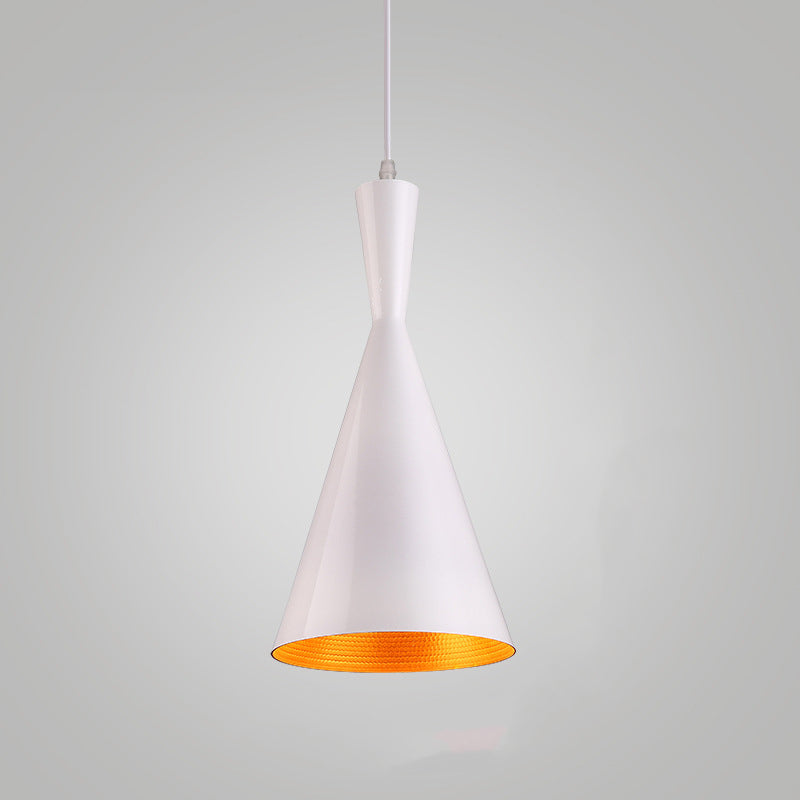 Haillie Nordic Cone-shaped Pendant Light Metal Bedroom - Neutralighting