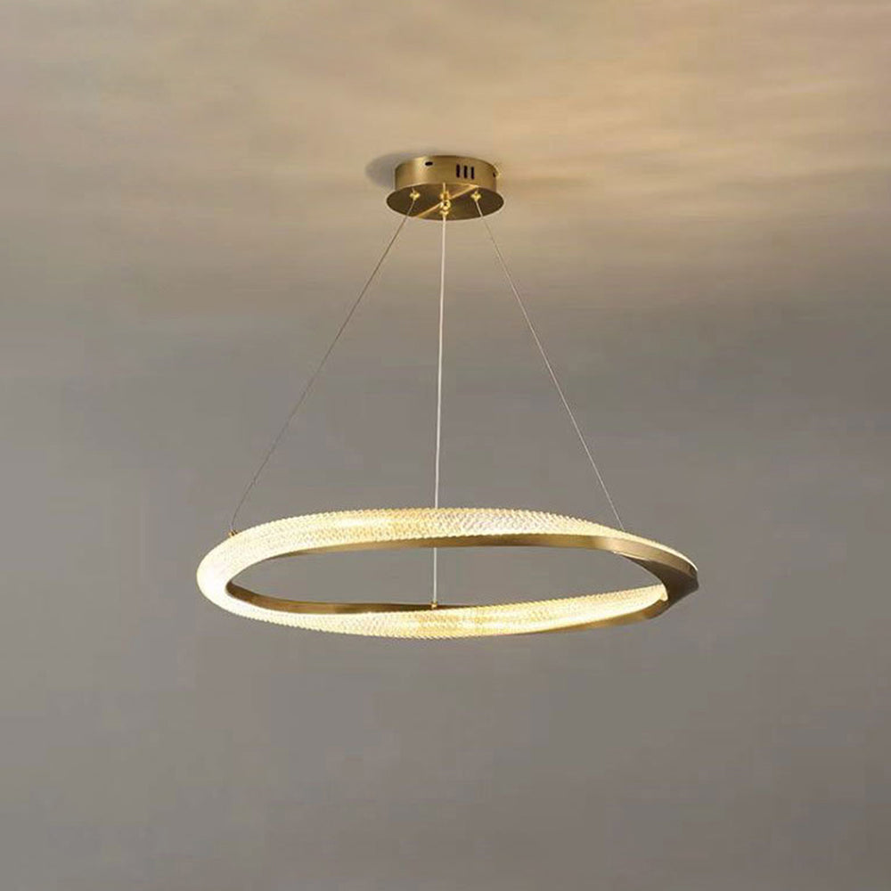 Kristy Pendant Light, Aluminium & Arcylic, 1/2 Rings, 2 Color - Neutralighting