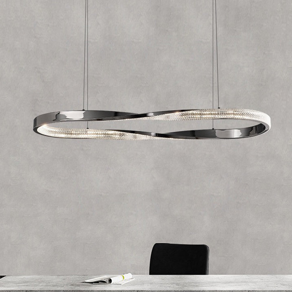 Kristy Pendant Light, Aluminium & Arcylic, 1/2 Rings, 2 Color - Neutralighting
