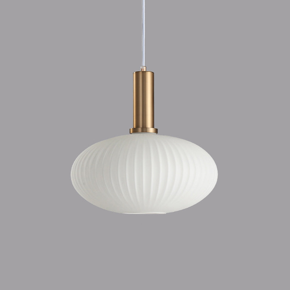 Valentina Morden Bubble Glass Pendant Light, White, Bedroom - Neutralighting