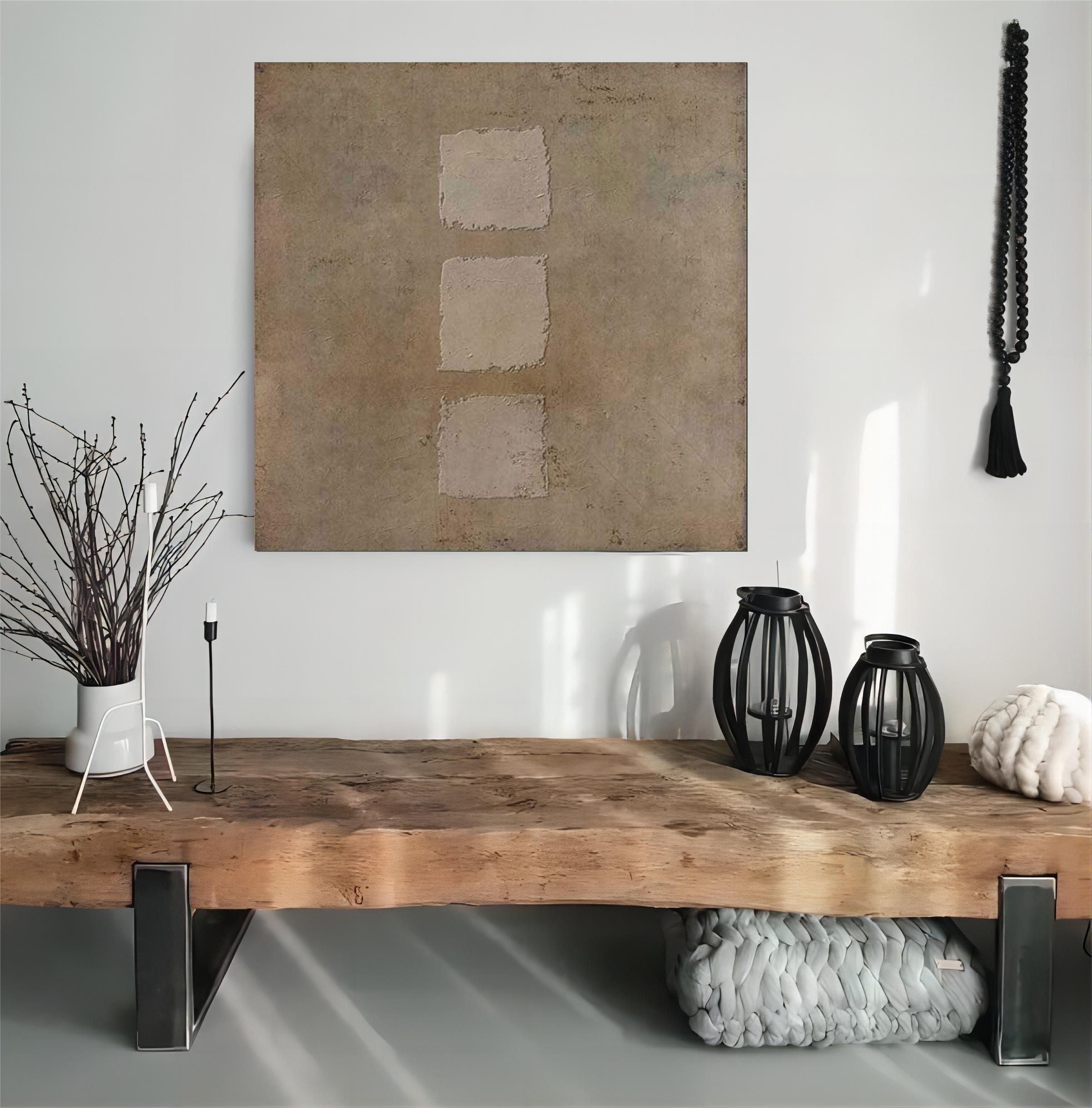 Wabi-Sabi Wall Art TX082 - Neutralighting