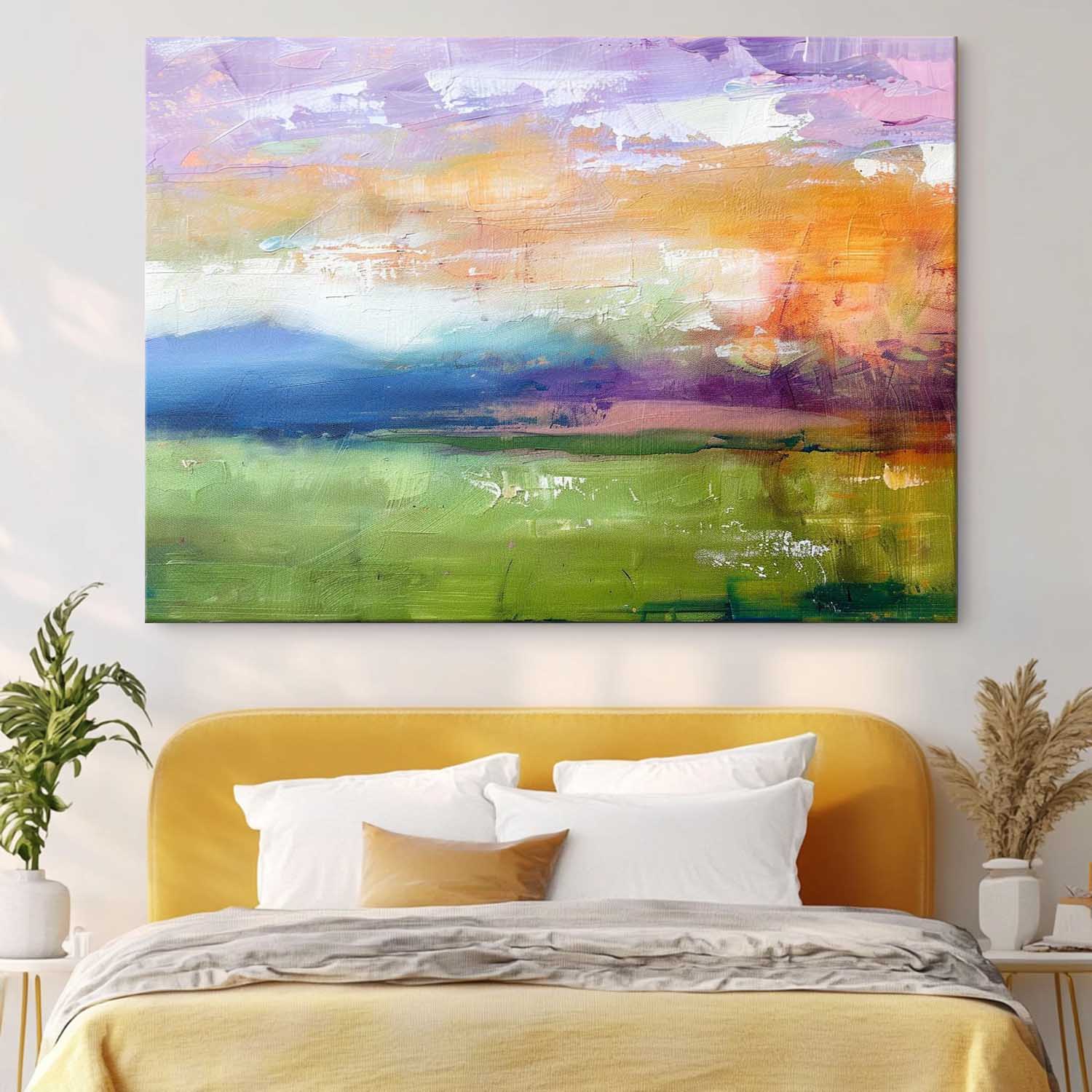 Wall Art Abstract Scandinavian Healing Natural Landscape