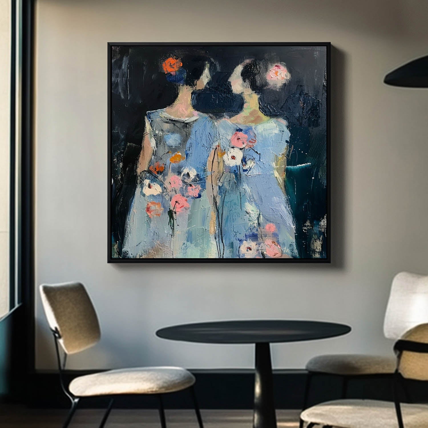 Wall Art People Calm Contemplative Contemporary