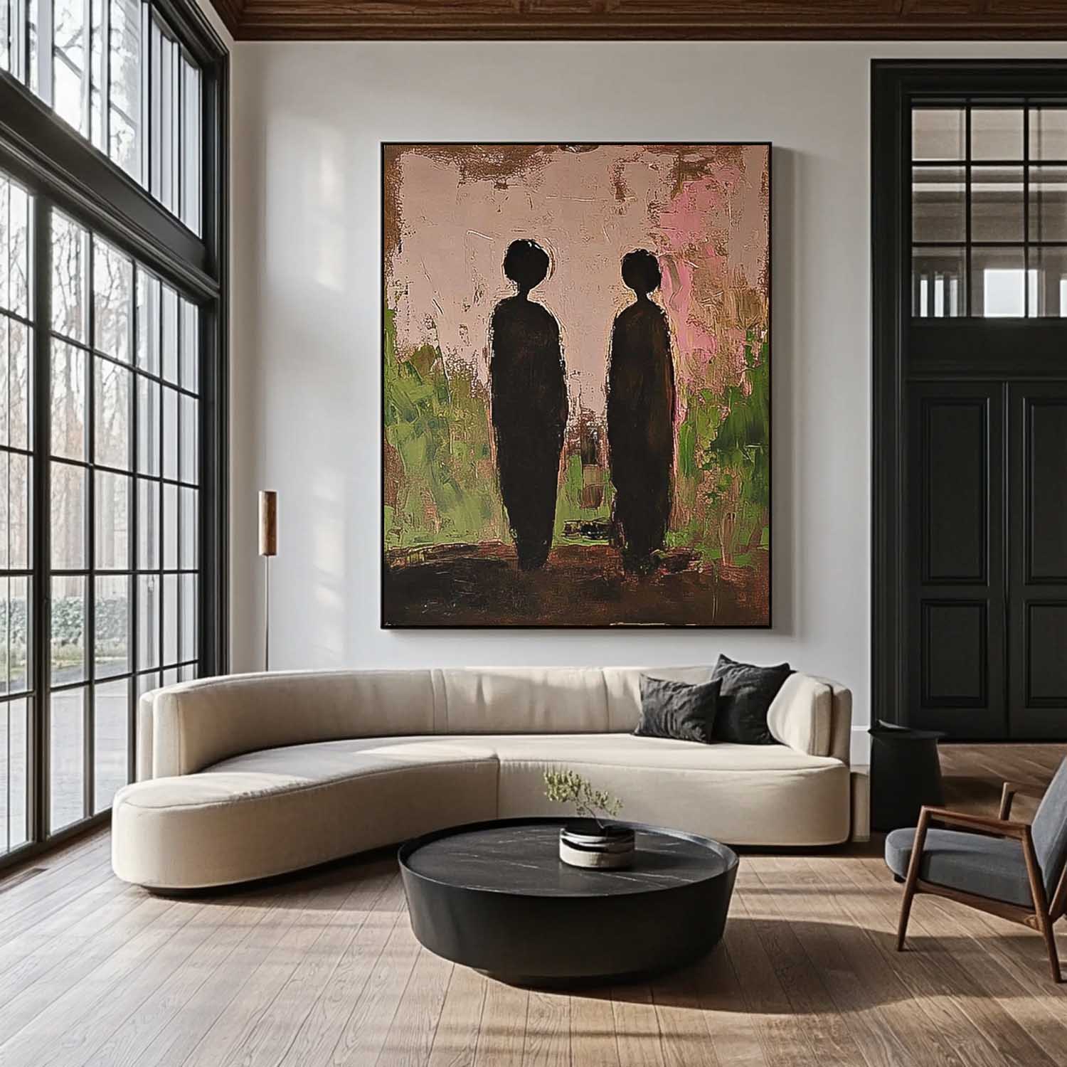 Wall Art People Tranquil Wabi-Sabi Natural