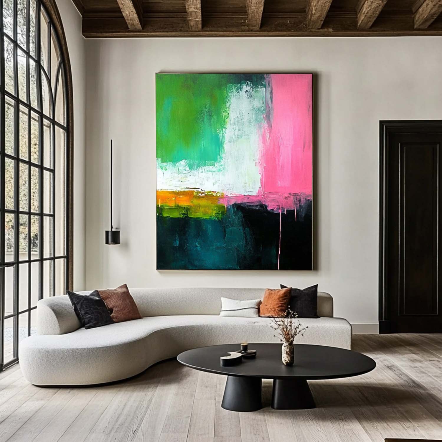 Wall Art Abstract Reflection Energetic Mystical