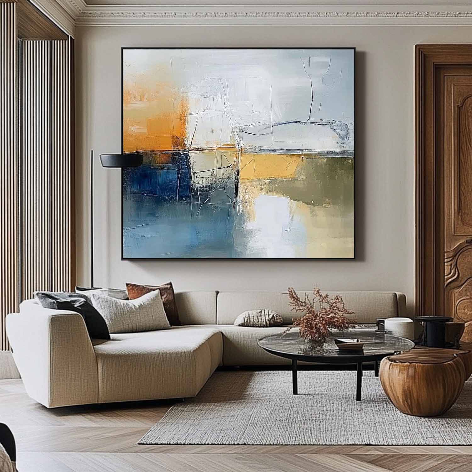 Wall Art Abstract Zen Minimalist Water