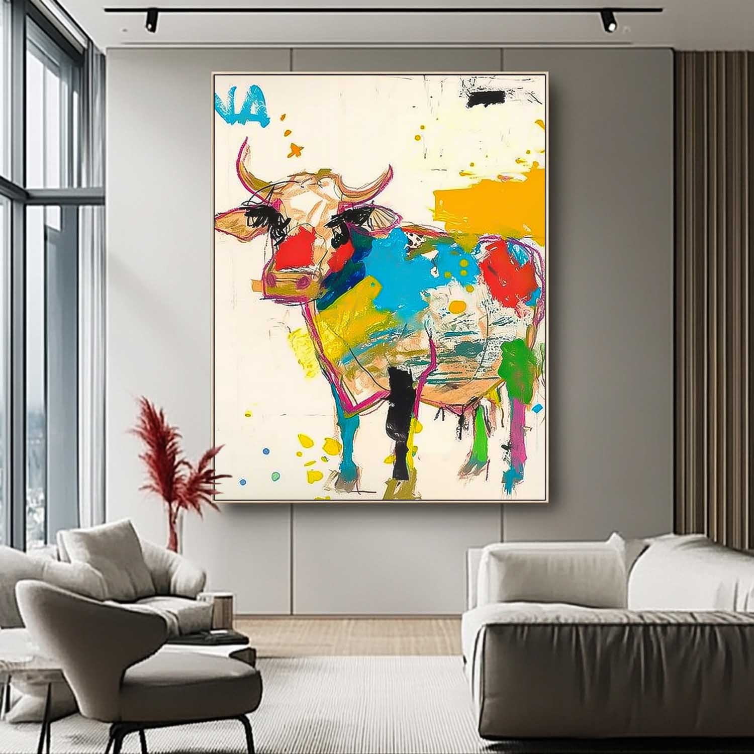 Wall Art Animal Whimsical Playful Modern