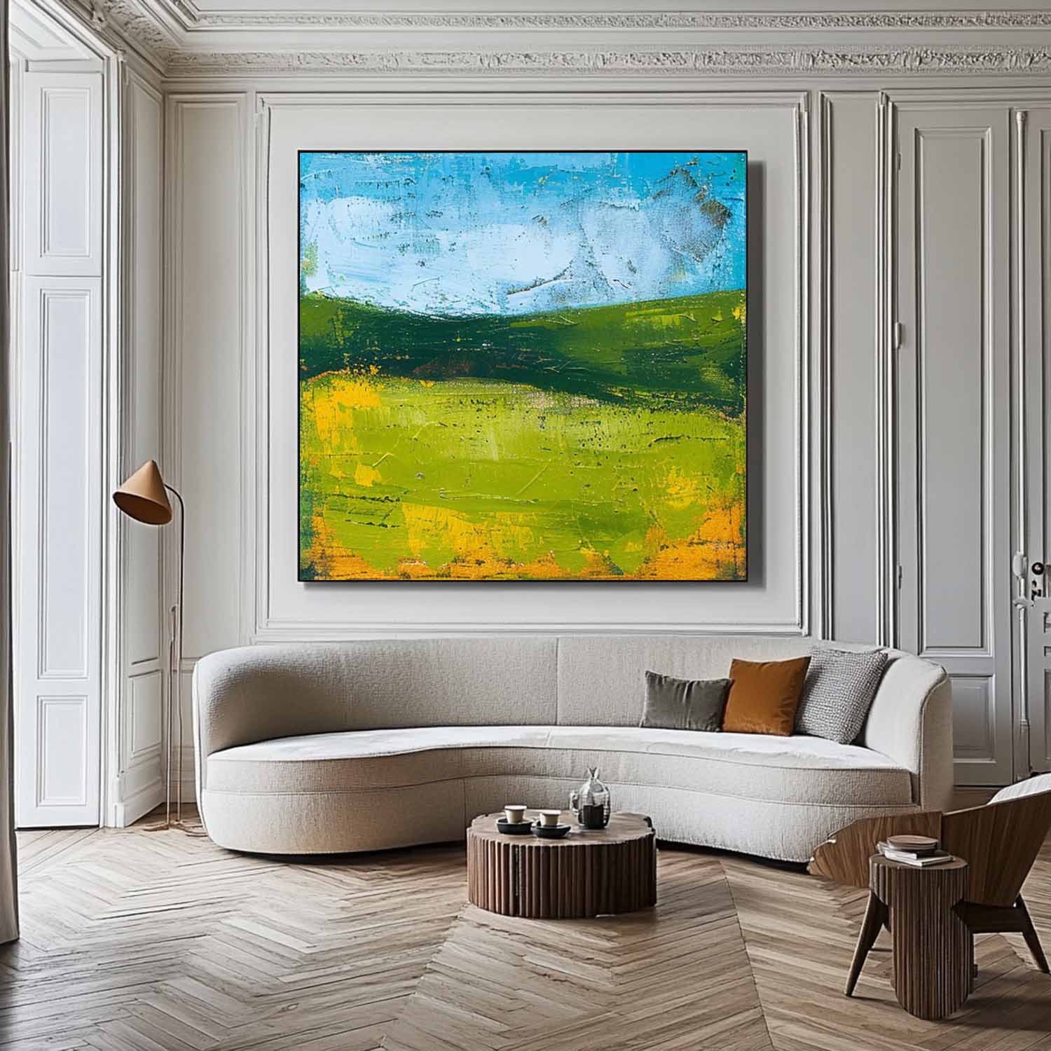 Wall Art Abstract Natural Impasto Healing Expressionist