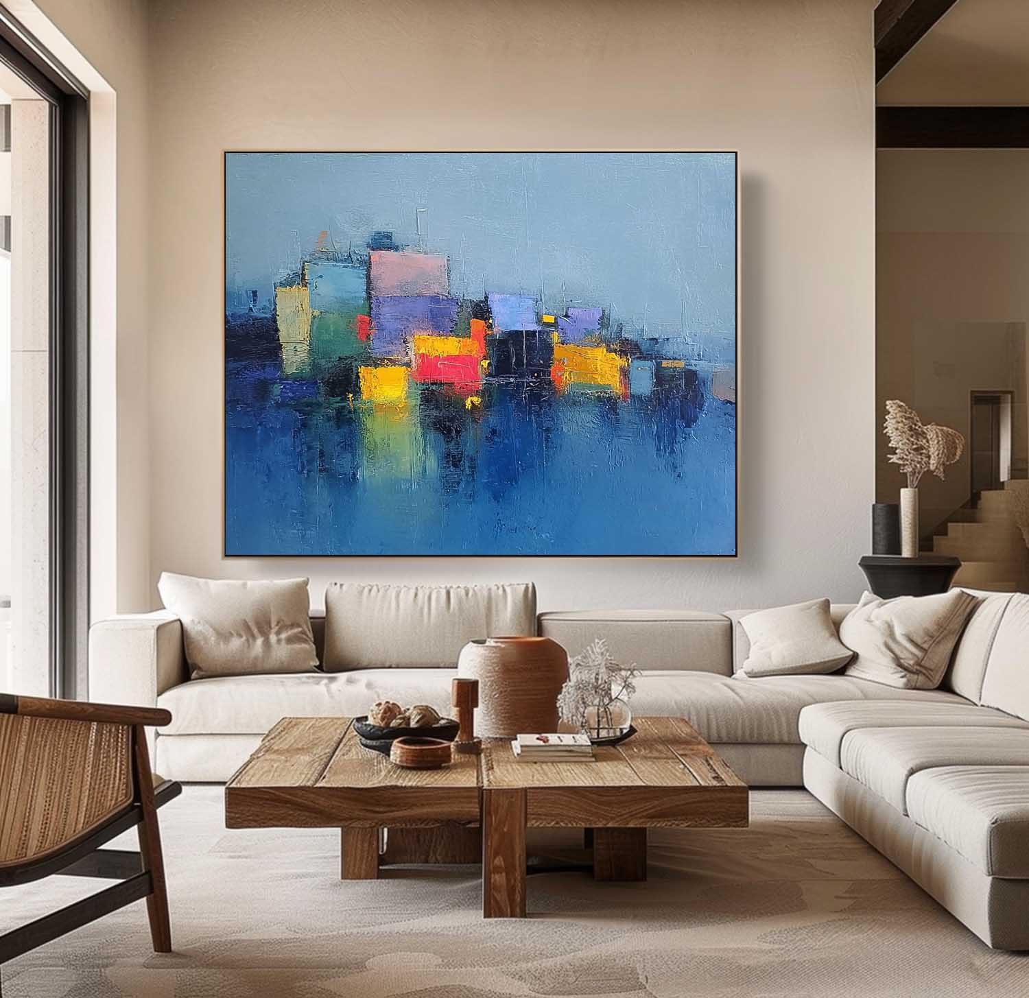 Wall Art Architecture Contemporary Abstract