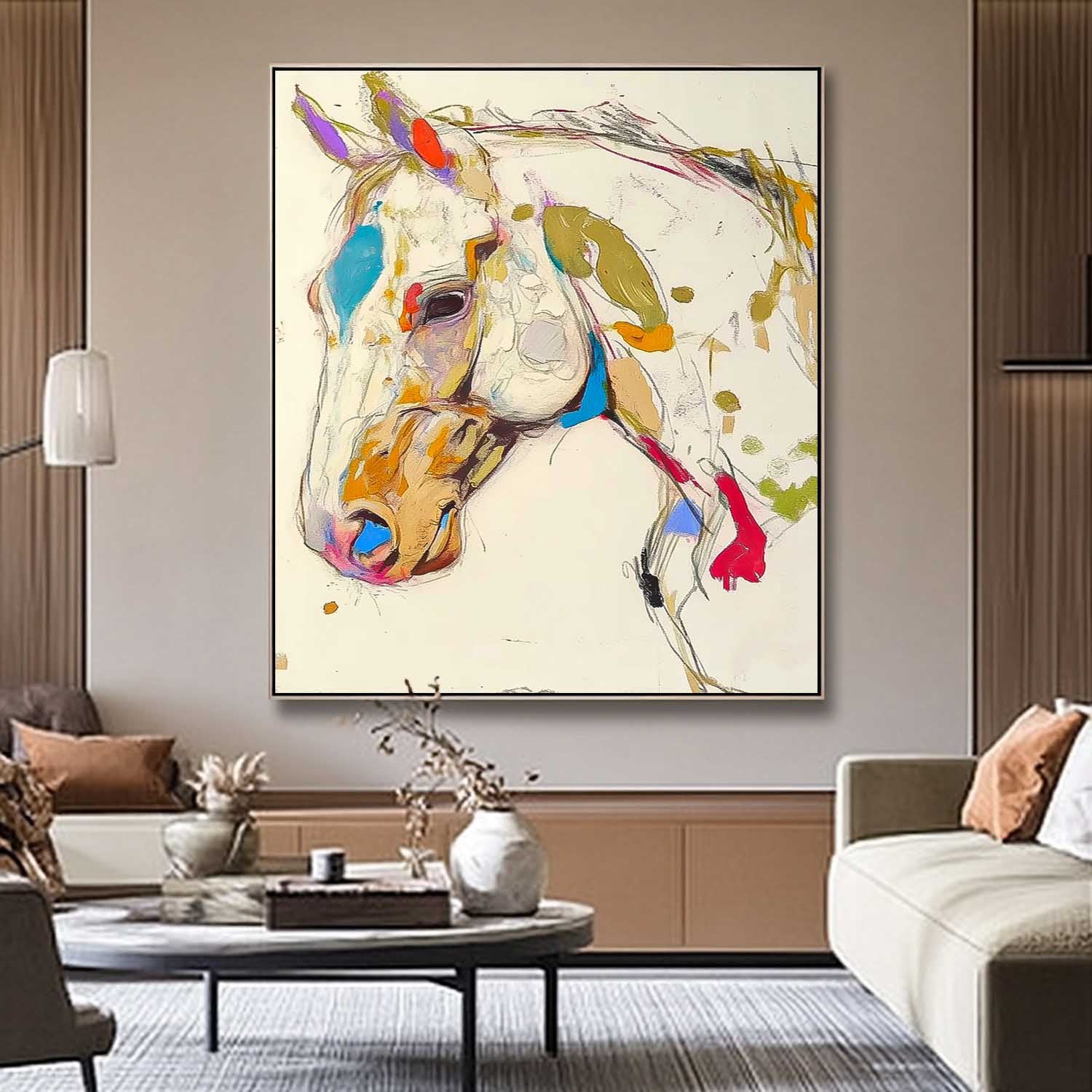 Wall Art Animal Playful Rustic Farmhouse