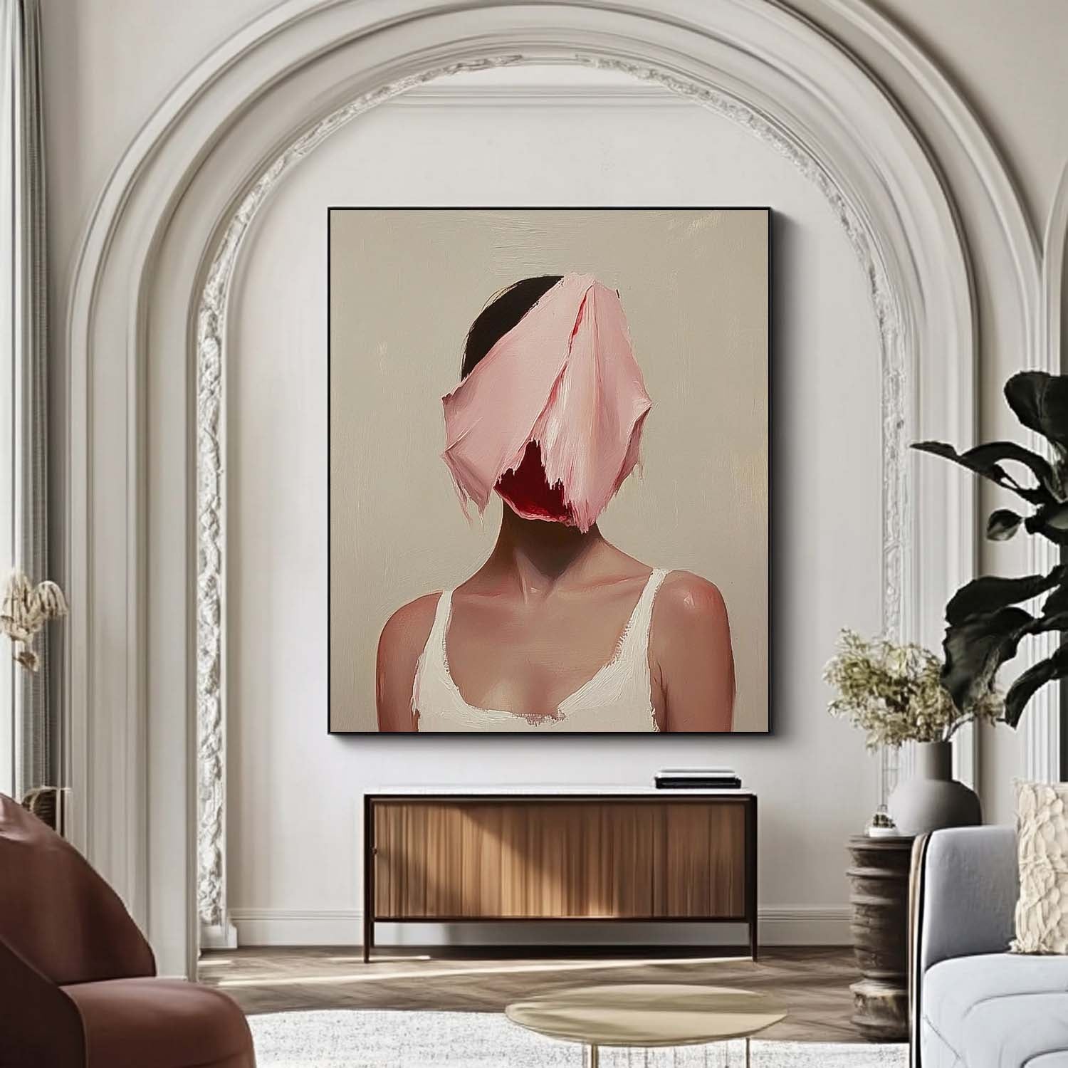 Wall Art People Luxury Retro Figure Emotional