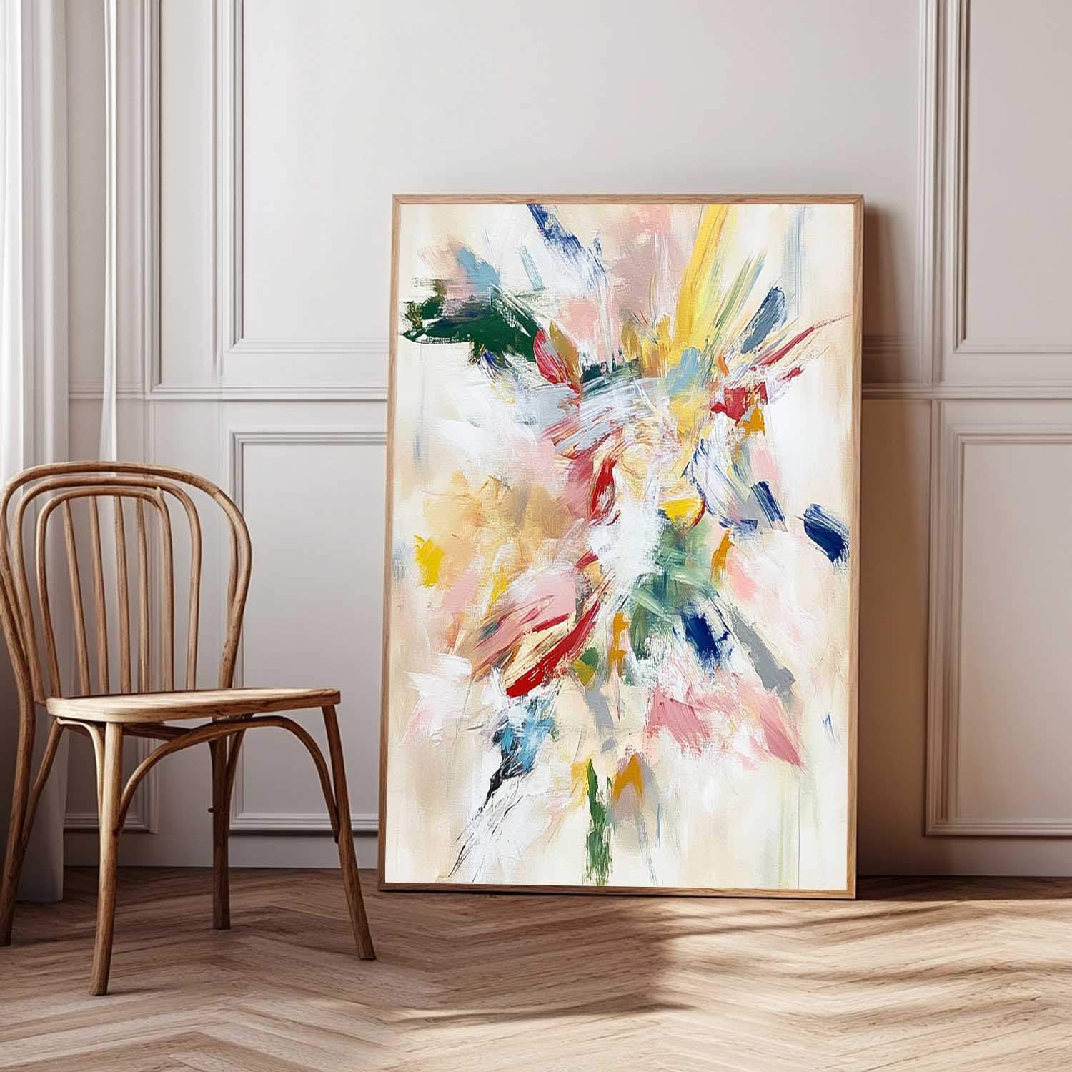 Wall Art Abstract Wabi-Sabi Modern Elegant