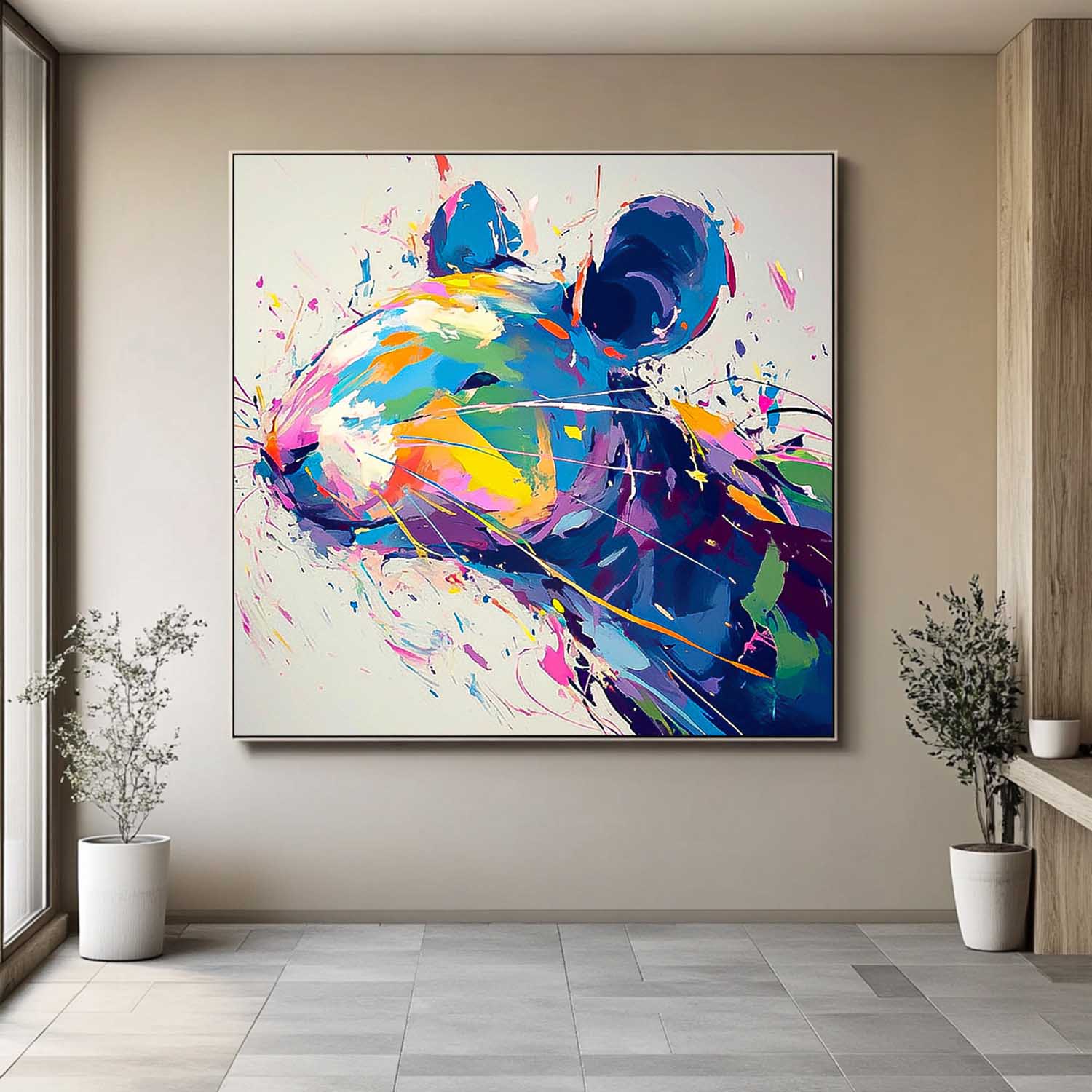 Animal Canvas Art AN099 - Neutralighting