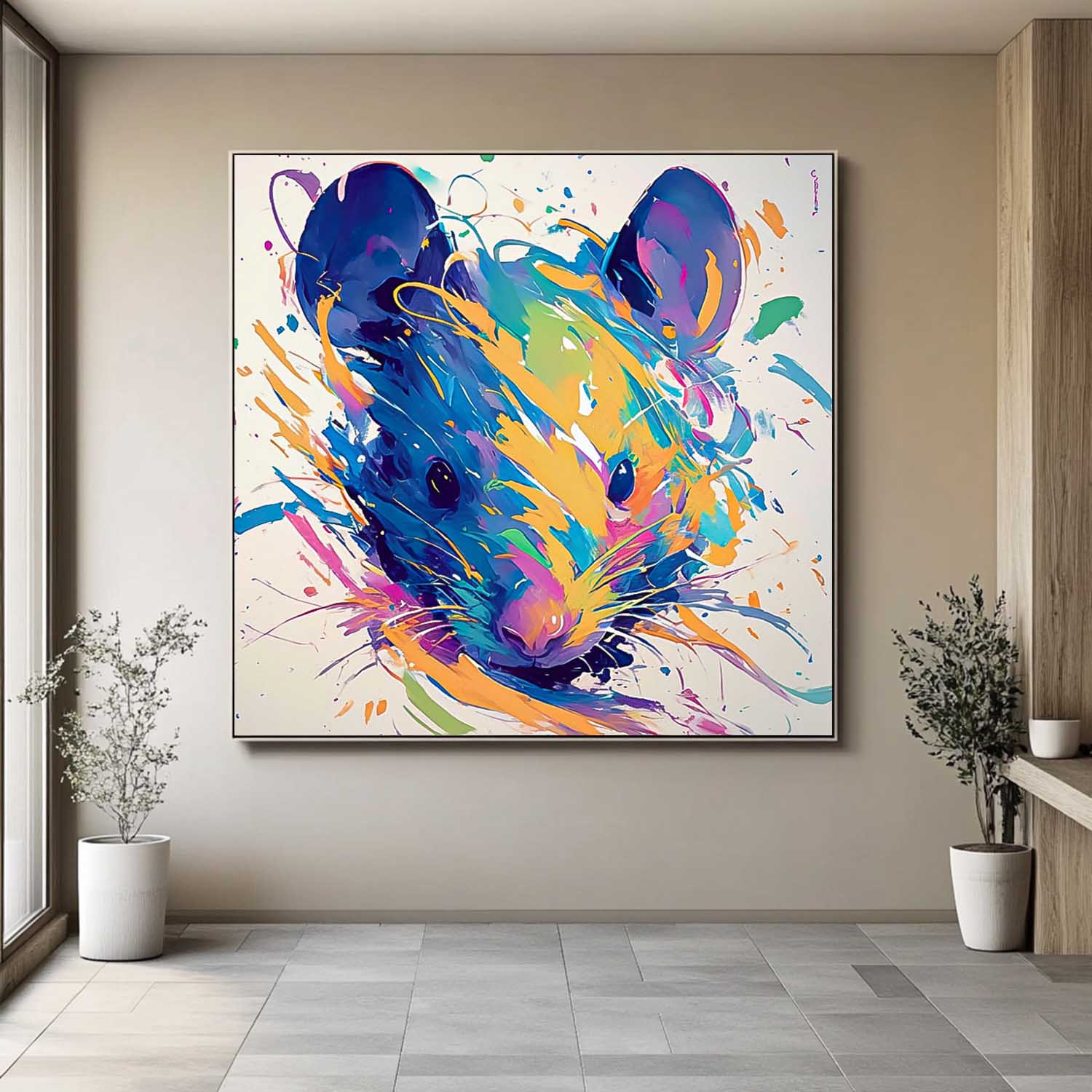 Animal Canvas Art AN098 - Neutralighting