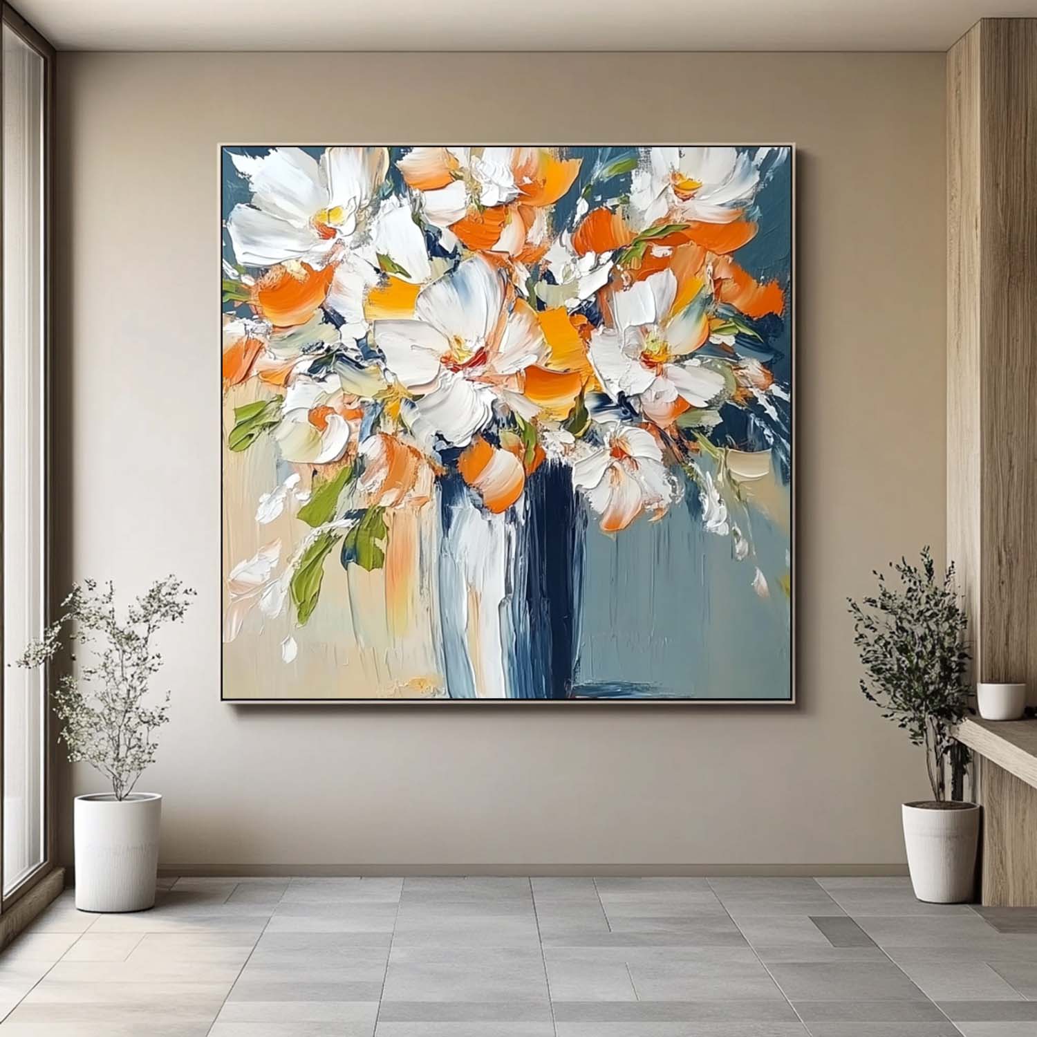 Flower Canvas Art FL200 - Neutralighting