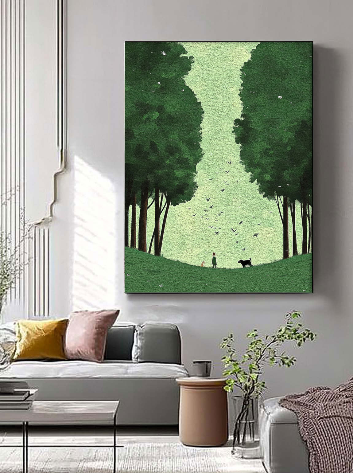 Landscape Canvas Art #LA060