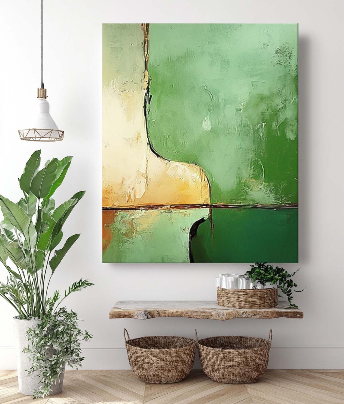 Abstract Canvas Art AB710 - Neutralighting