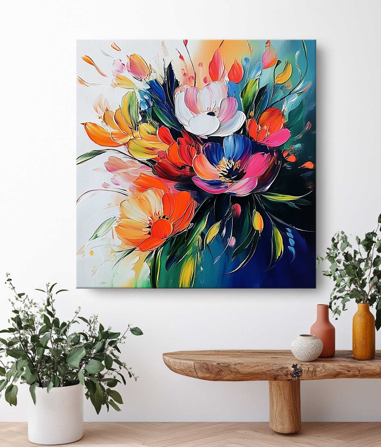 Flower Canvas Art FL204 - Neutralighting