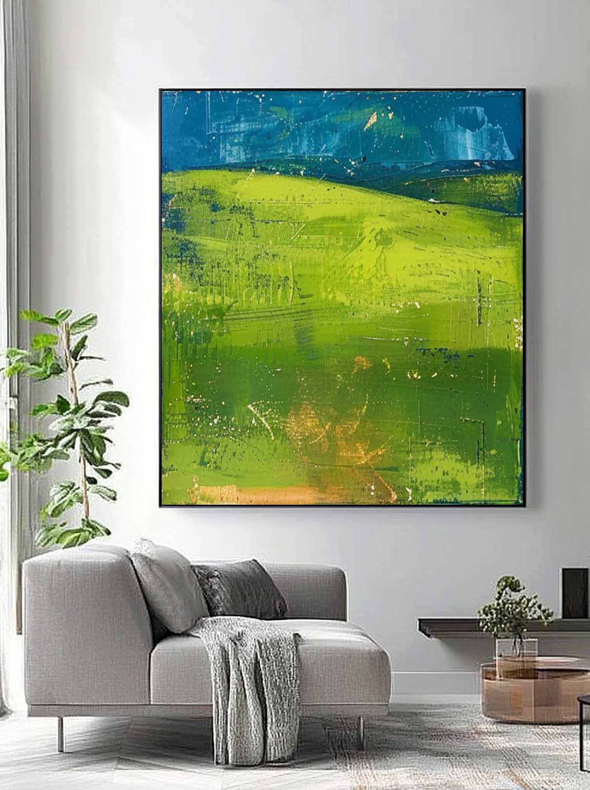 Wall Art Abstract Scandinavian Fresh Natural